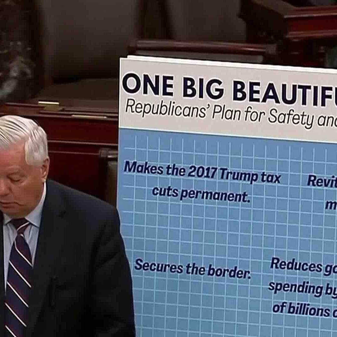 Foto | Senado de EU Debate Paquete de Recortes Fiscales de Donald Trump Tras 16 Horas de Lectura