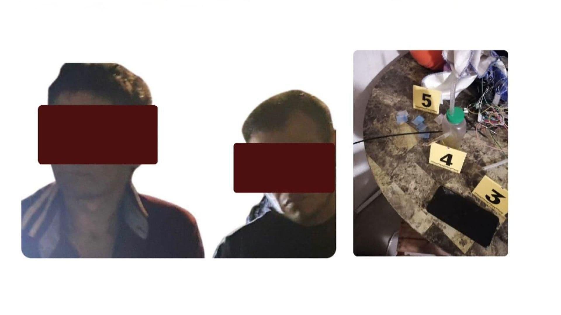 Detienen a Dos Hombres