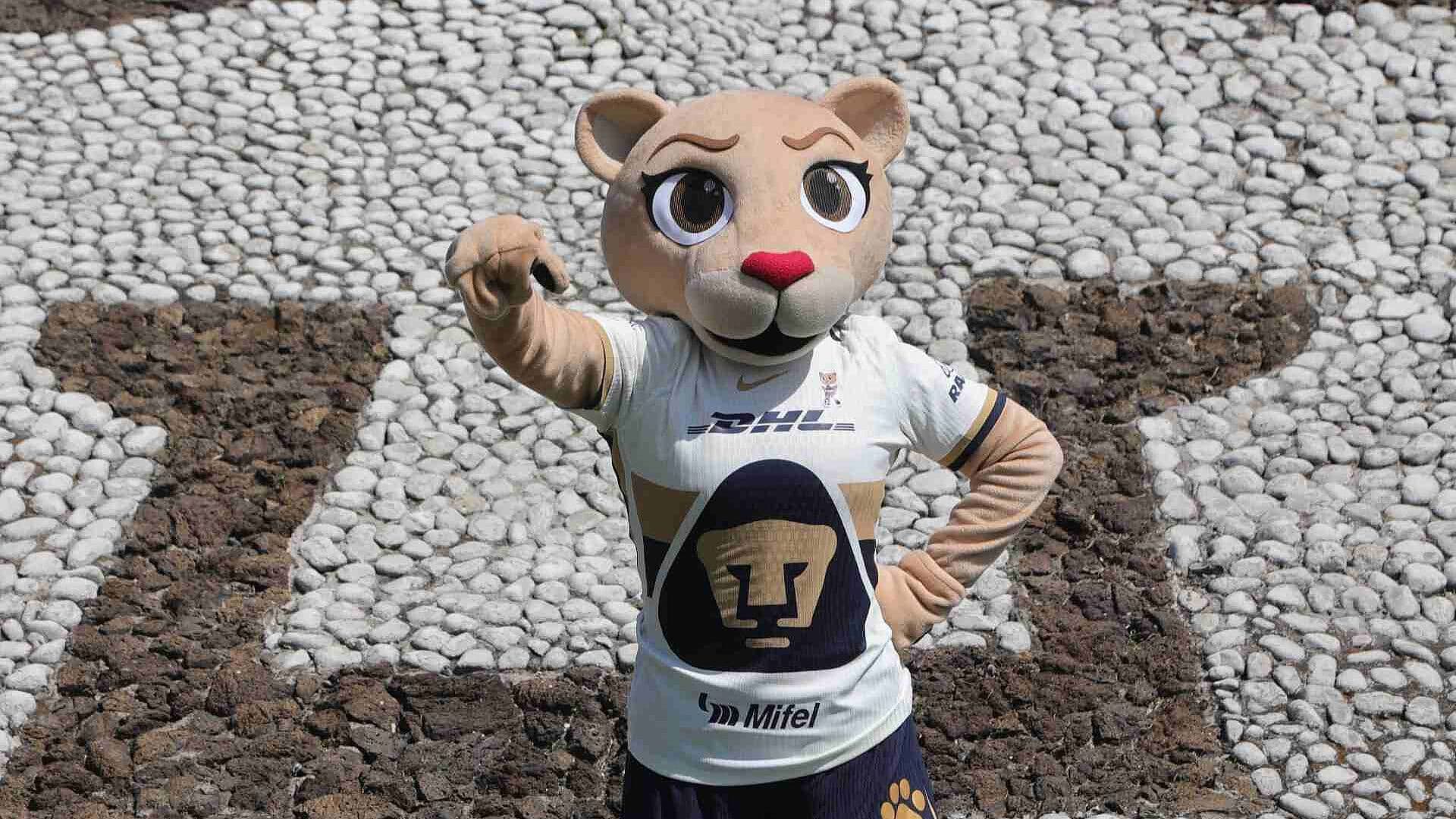 Pumas de la UNAM Presenta a "Goya", Su Nueva Mascota para Promover la Igualdad de Género