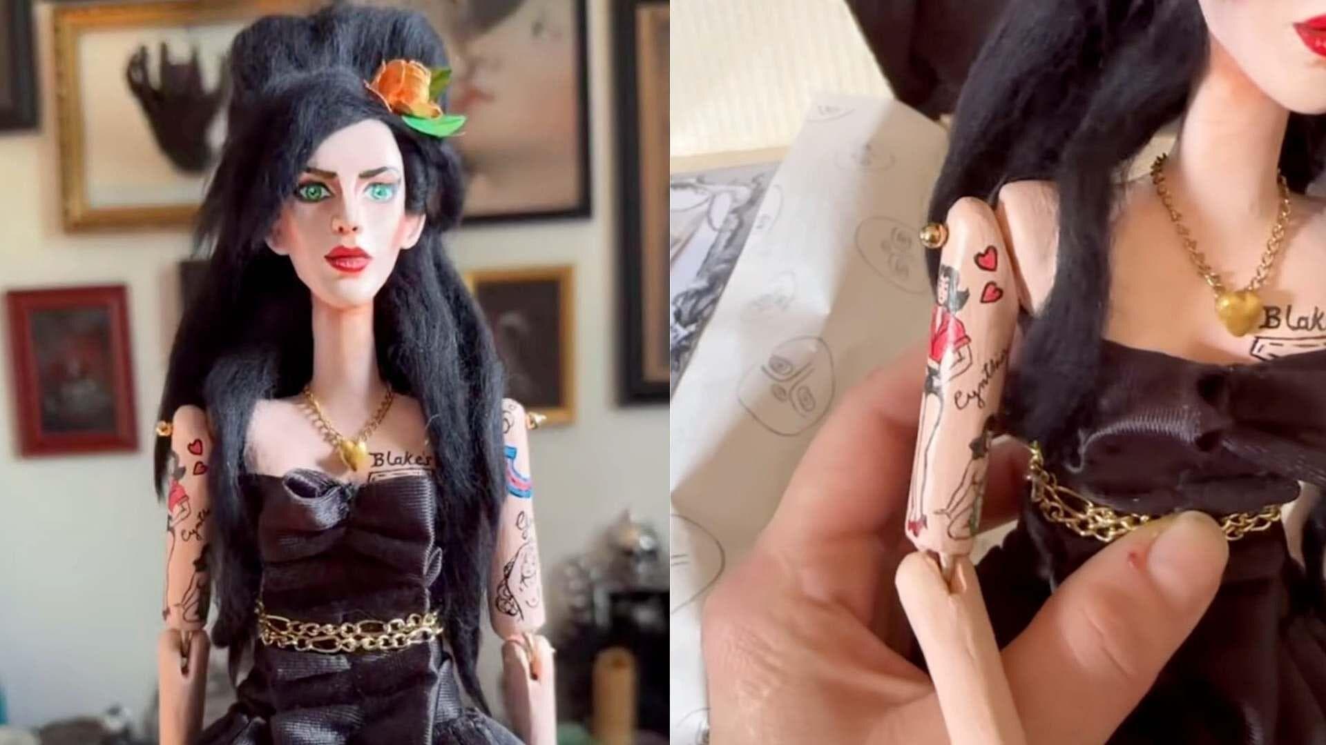 ¡Una Obra de Arte! Crean una Muñeca Idéntica a la Fallecida Cantante Amy Winehouse
