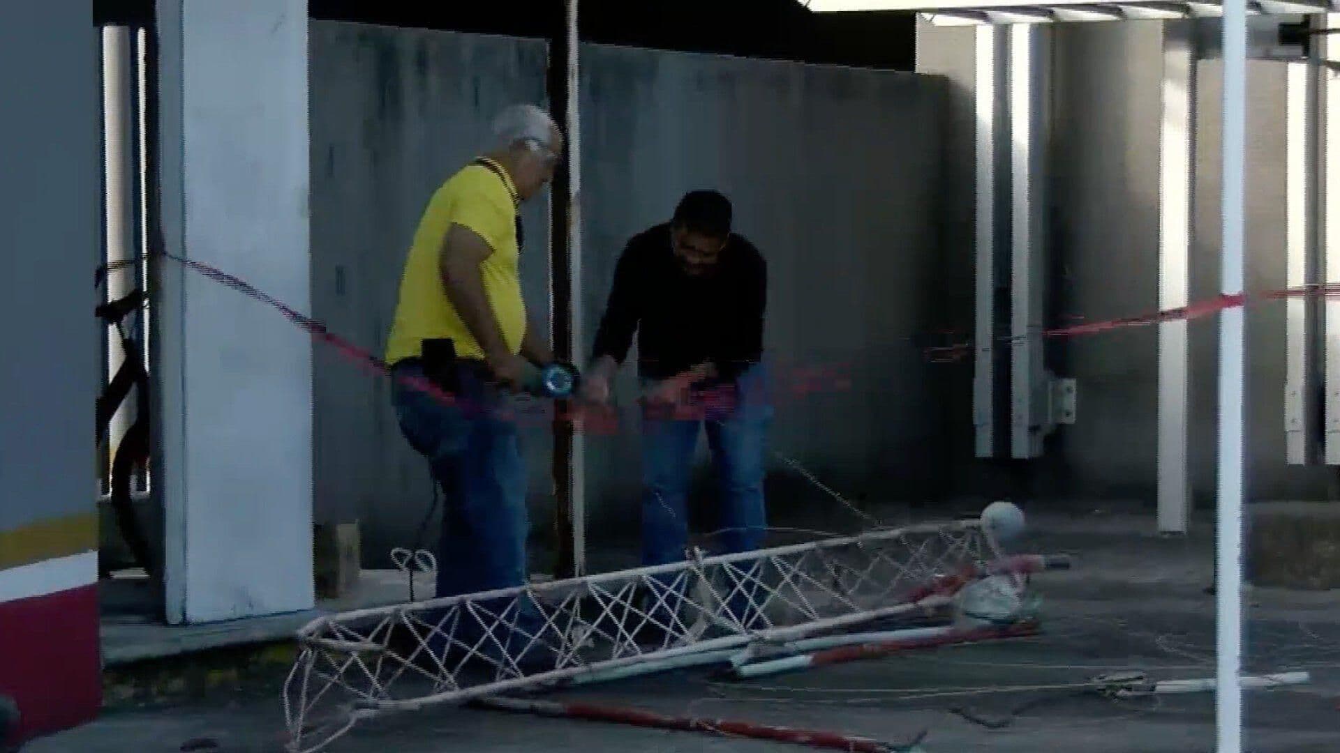 Cae Antena en el ISSSTE a Causa del Evento de Norte en Veracruz