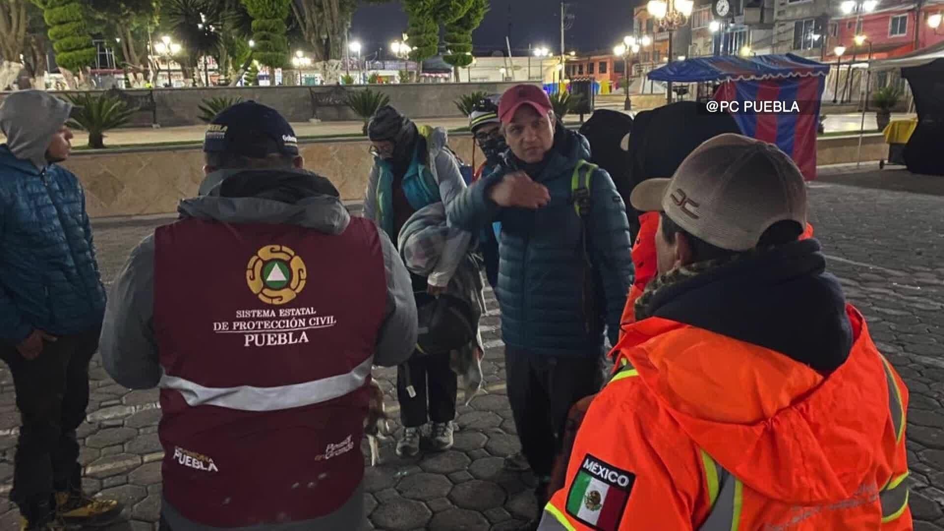 Logran Rescatar a Diez Potosinos que se Quedaron Atrapados en el Pico de Orizaba