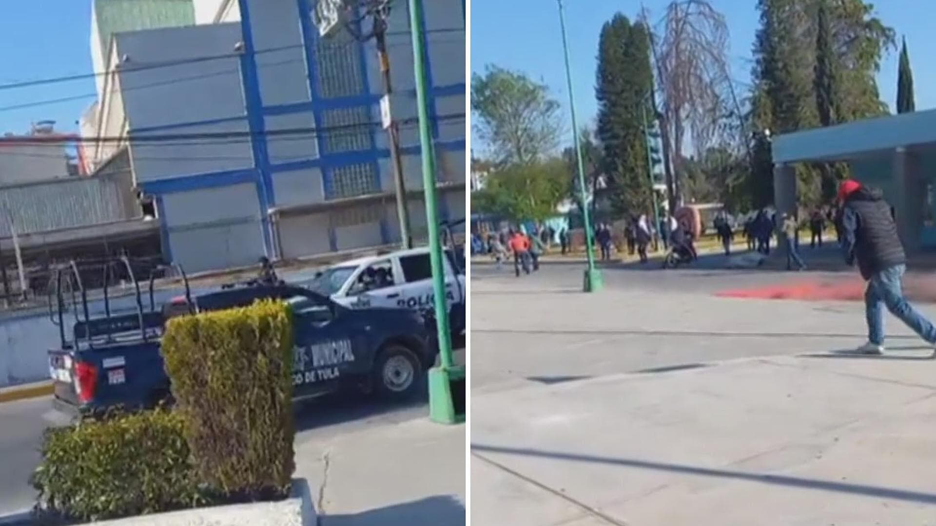 VIDEO: Momento Exacto del Enfrentamiento en la Planta Cementera Cruz Azul en Tula, Hidalgo