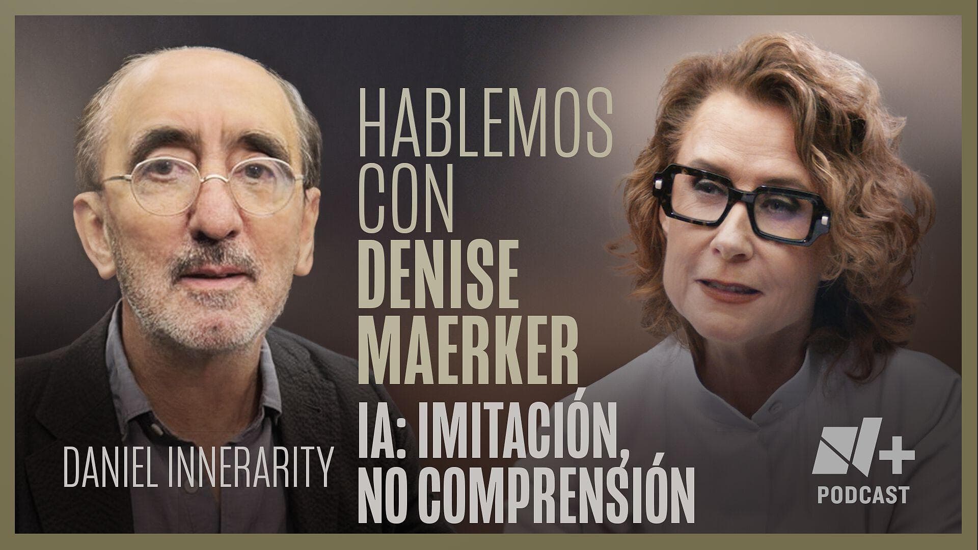 Denise Maerker conversó con el filósofo español, Daniel Innerarity, sobre uno de los grandes dilemas de nuestro tiempo: cómo convivir con la Inteligencia Artificial sin someternos a ella.