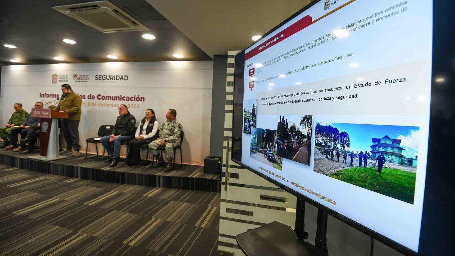 Refuerzan Seguridad en Edomex Tras Confrontación en el Ejido Texcapilla