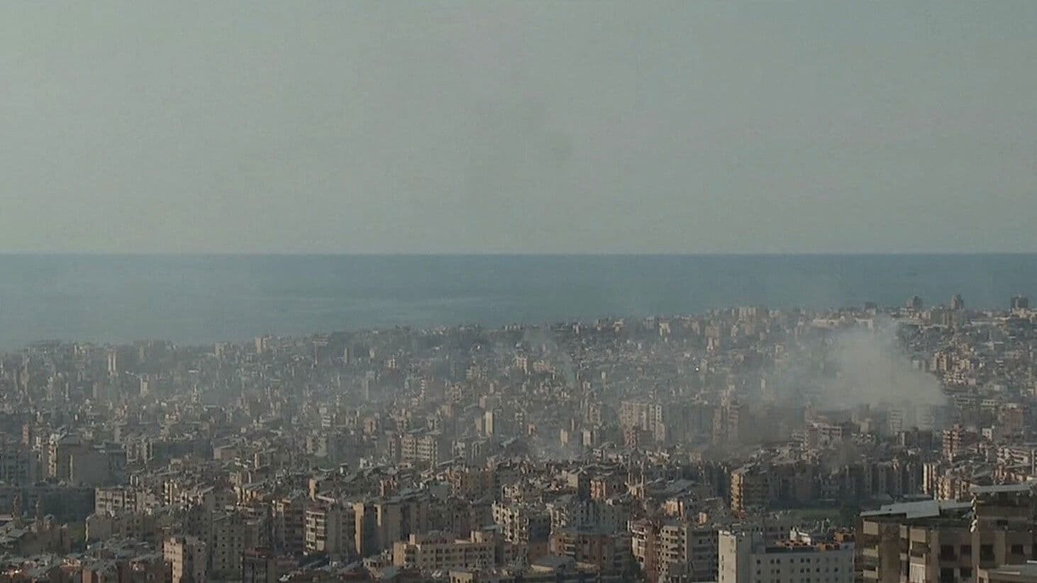 Así Se Ve en Vivo Beirut, en Líbano, Luego de los Ataques de Israel