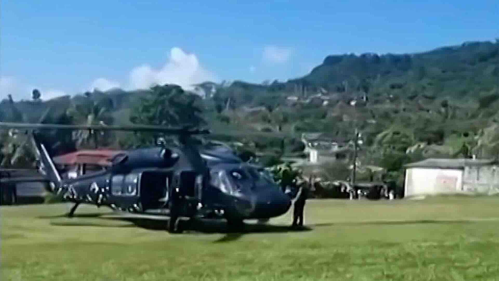 Helicóptero Black Hawk Provoca Daños en Viviendas en Comunidad Zaragoza en Tapachula