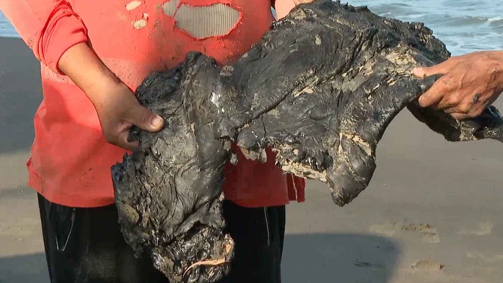 El Derrame de Hidrocarburo Vino del Mar, pero Veracruz lo Está Pagando