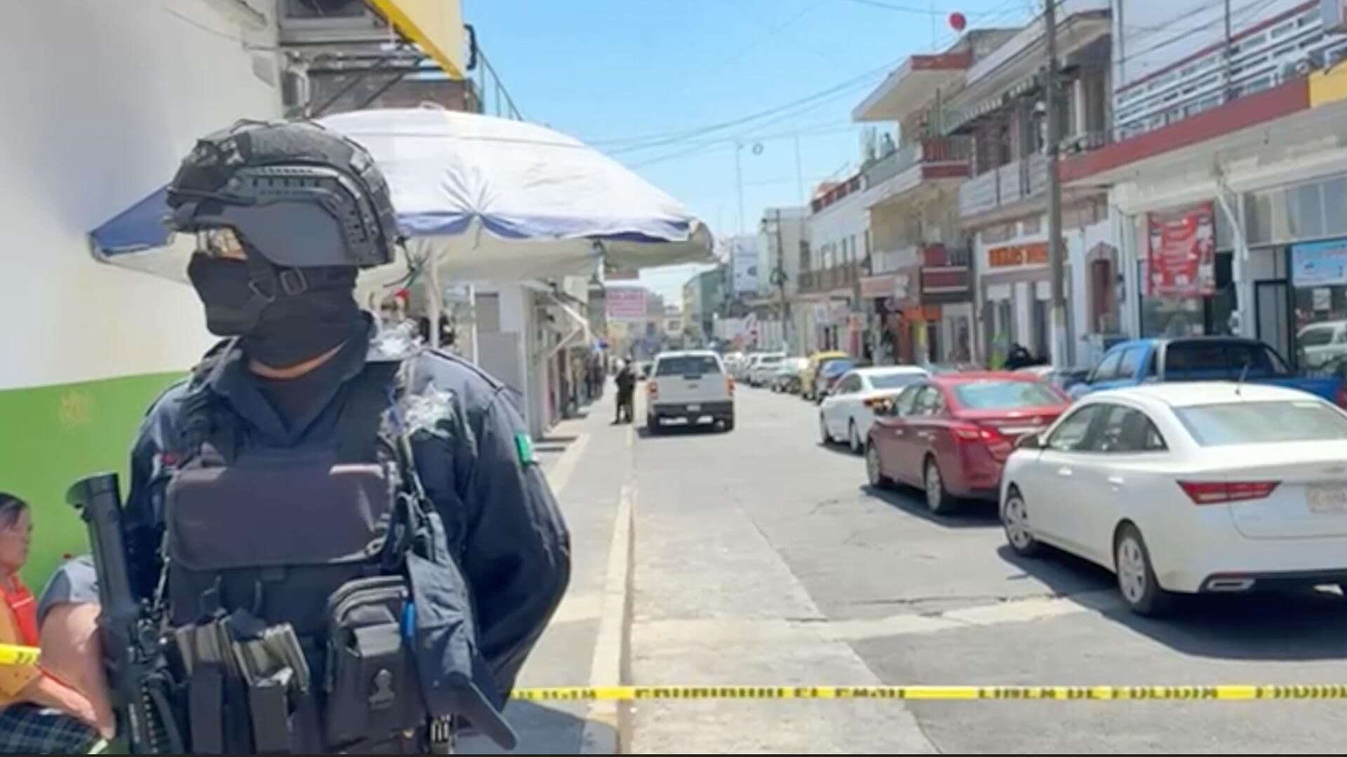 Se Registra Operativo de Seguridad en Pleno Centro de Xalapa
