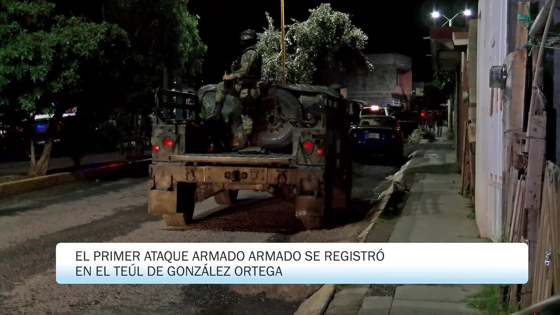 Reportan 2 Agresiones Armadas contra Fuerzas de Seguridad en Distintos Puntos de Zacatecas