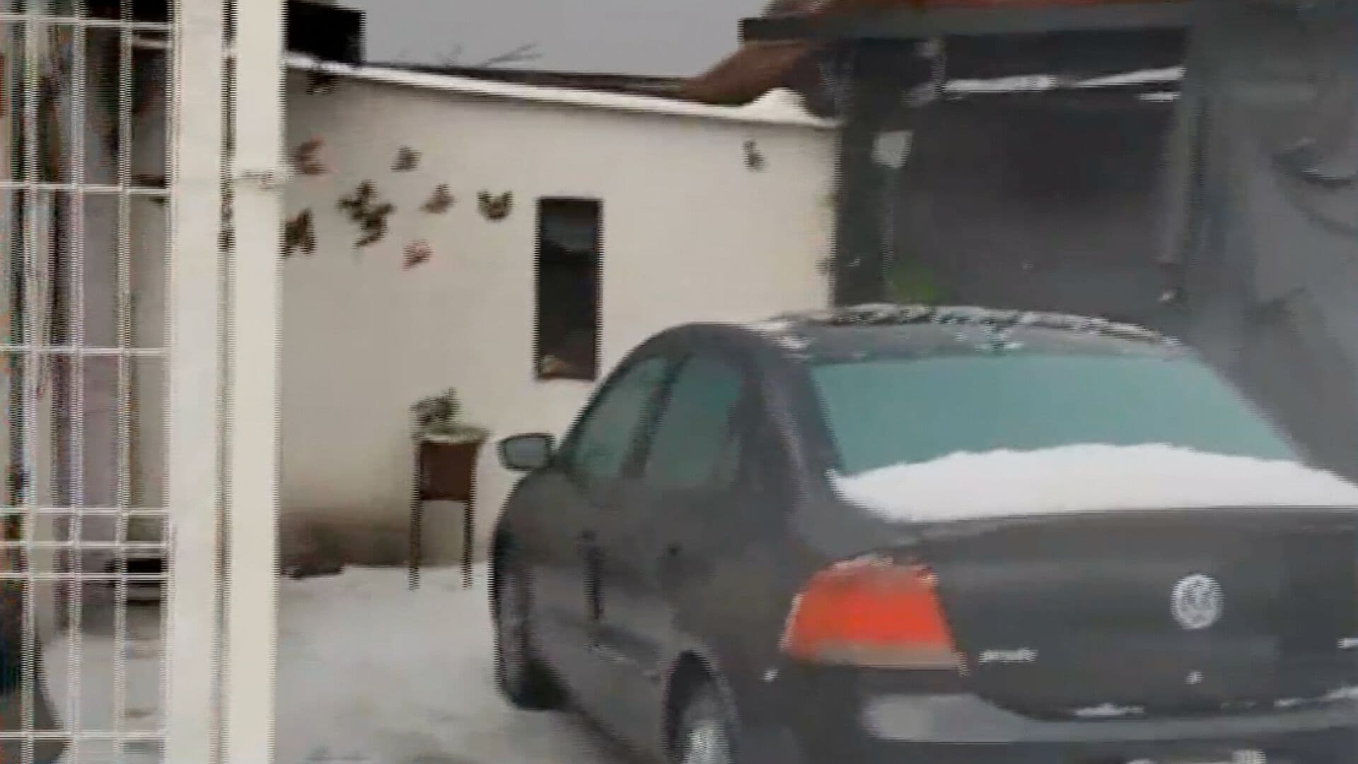 Fuerte Lluvia y Granizada Sorprendieron en Varios Puntos del Estado de Puebla