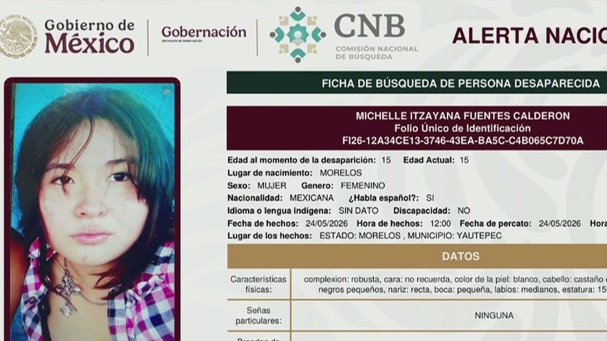 Desaparece Otra Alumna de la UAEM: Buscan a Michelle Itzayana en Morelos