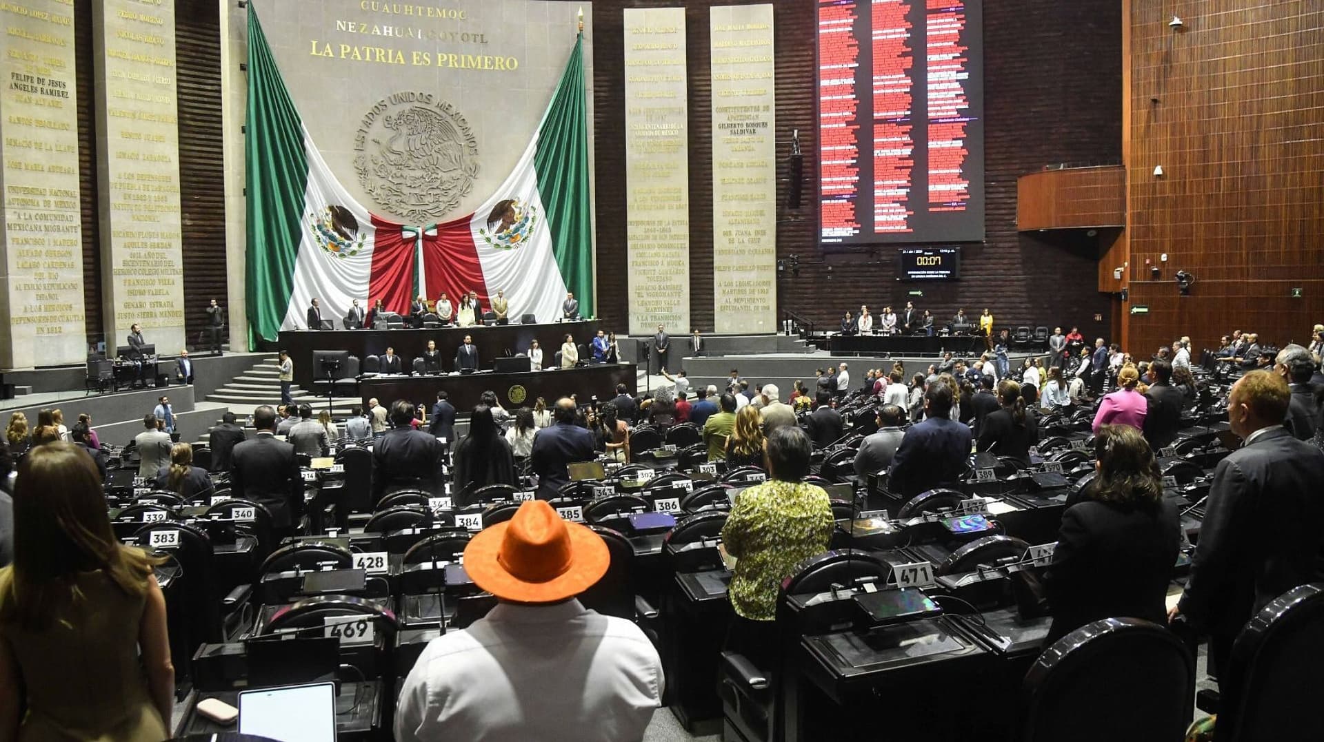 Se Instala Periodo Extraordinario de Sesiones en el Congreso de la Unión