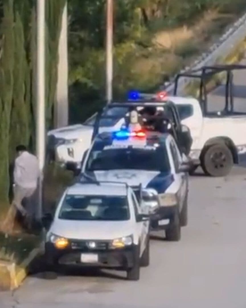 Policías Atropellados en Lateral Autopista México Puebla Lateral Bulevar Xonacatepec