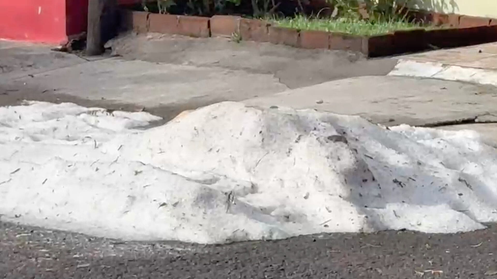 Lluvia Granizada Ciudad Puebla Granizo Colonia Maravillas Afectaciones