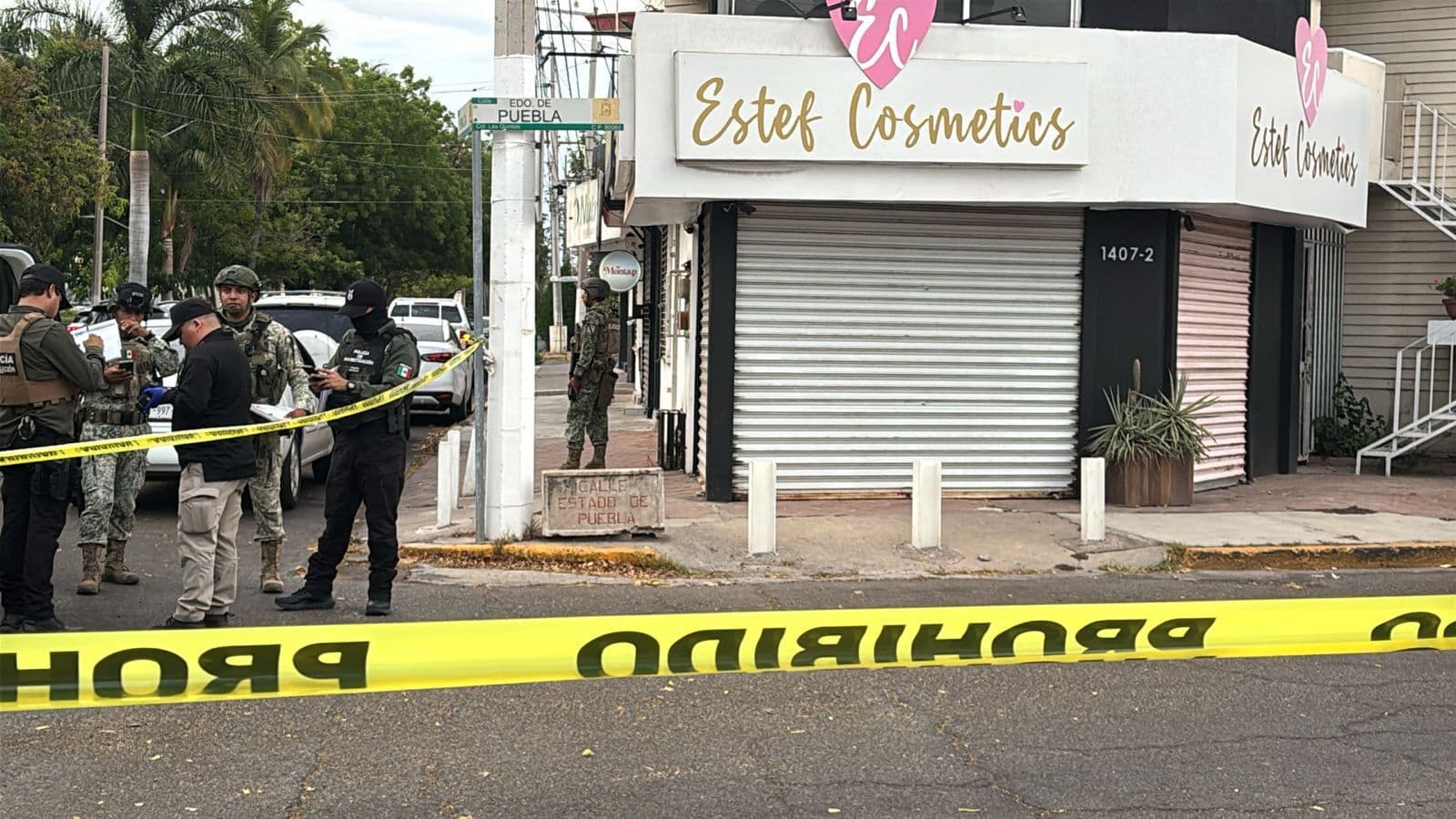 Atacan Local de Cosméticos de Estef Monarrez, Creadora de Contenido en Culiacán