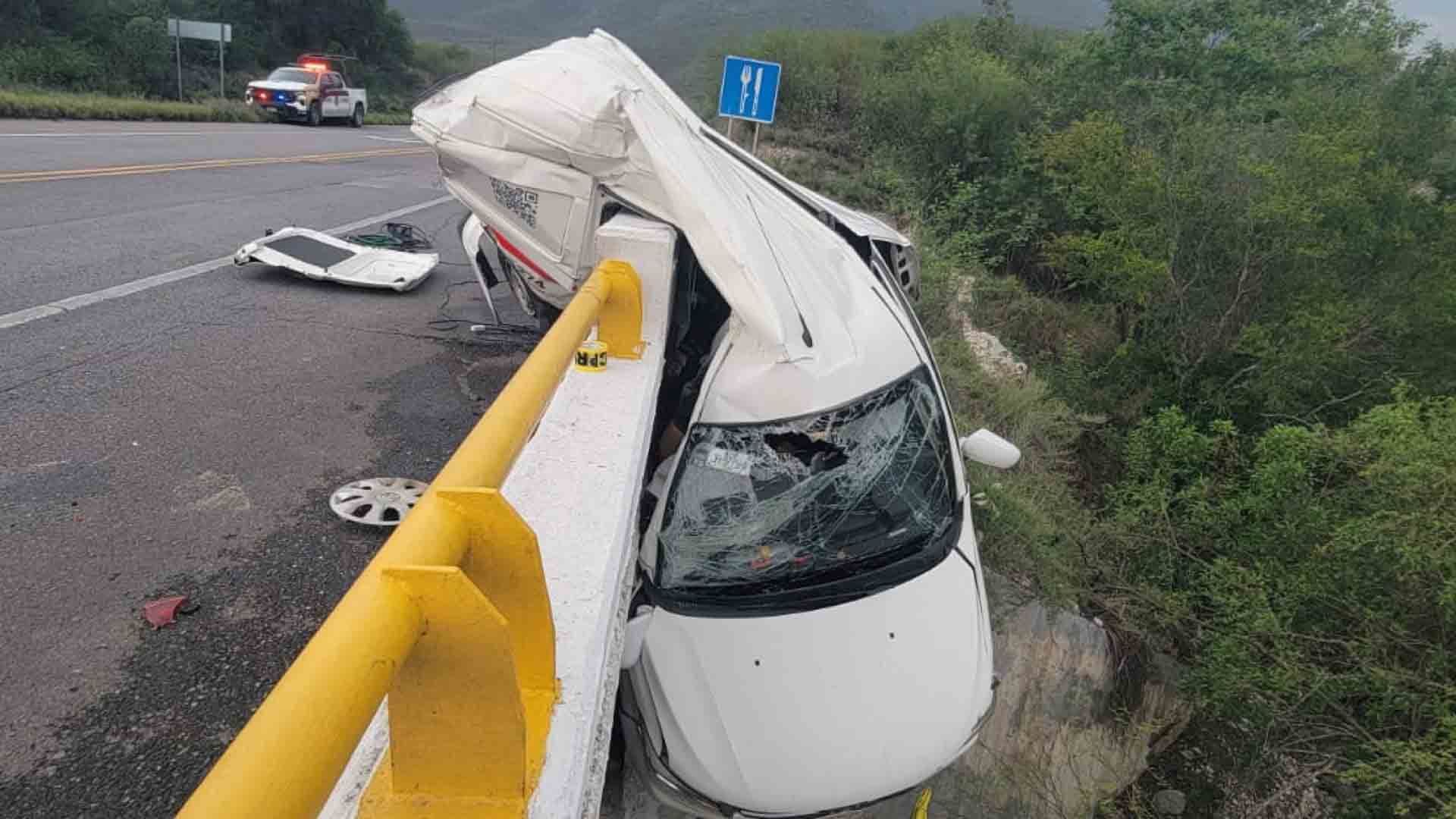 Accidente Hoy en Tamaulipas Deja un Muerto y un Lesionado en la Carretera Federal 101