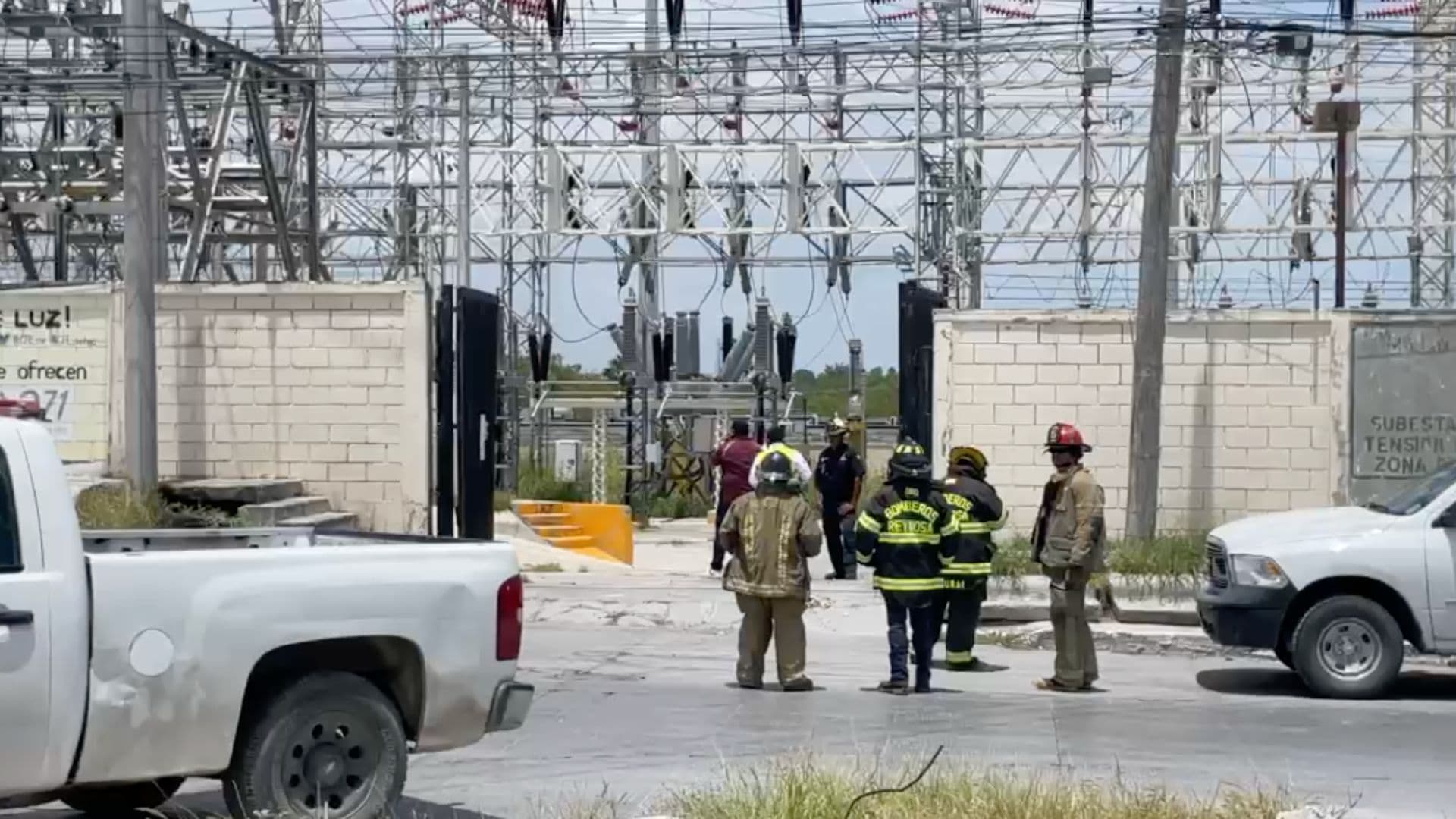 Incendio en Subestación de CFE en Reynosa Provoca Apagón en Varias Colonias