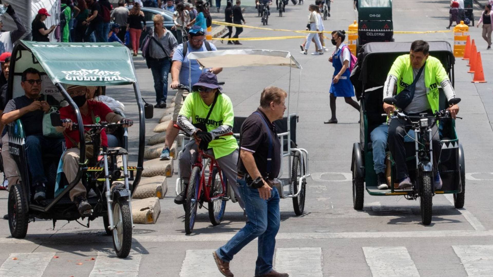 Este lunes, hay un bloqueo de mototaxis en la México-Texcoco.