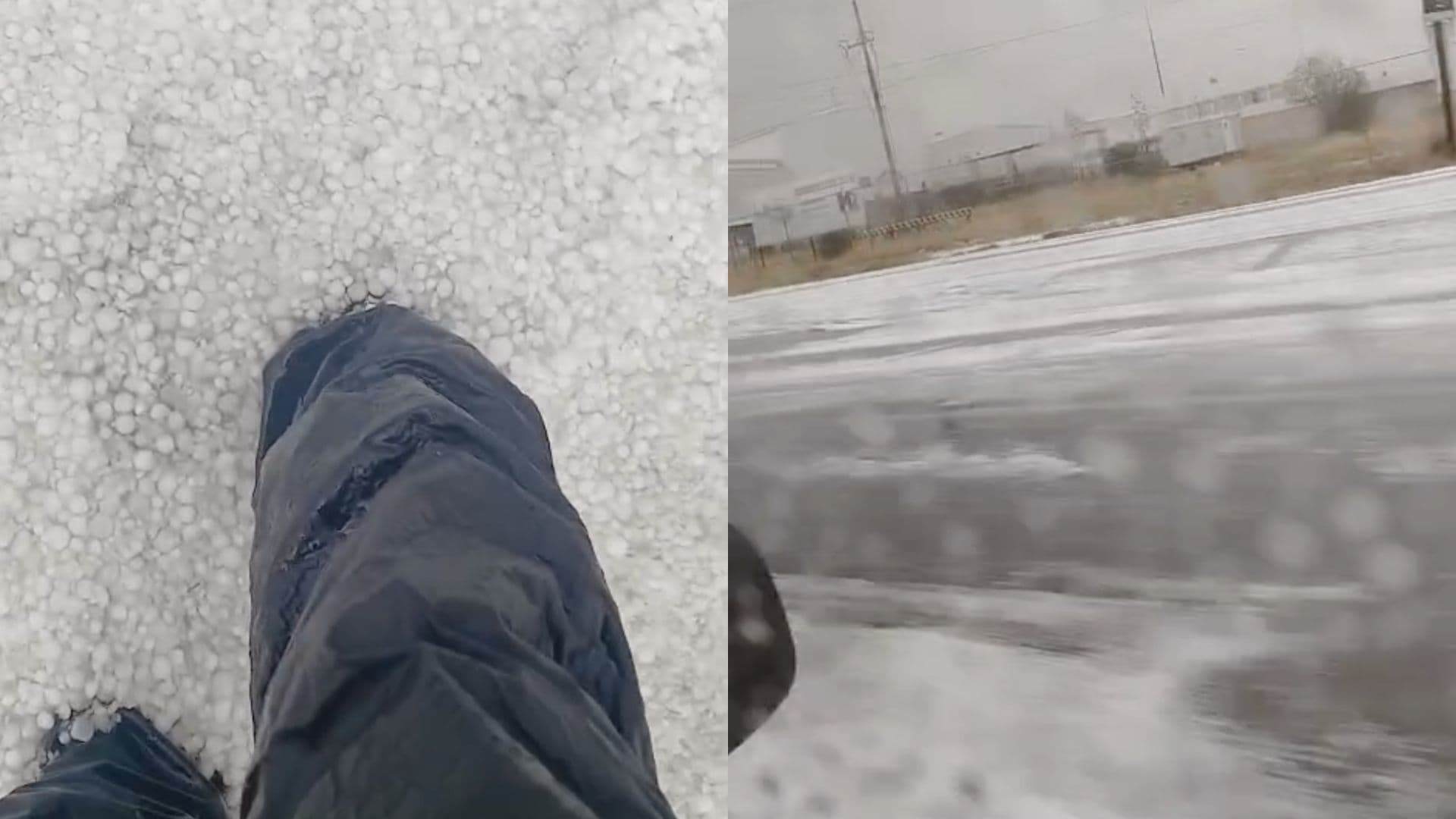 Fuerte Granizada Cae sobre Cuatro Municipios de la Zona Conurbada de Puebla
