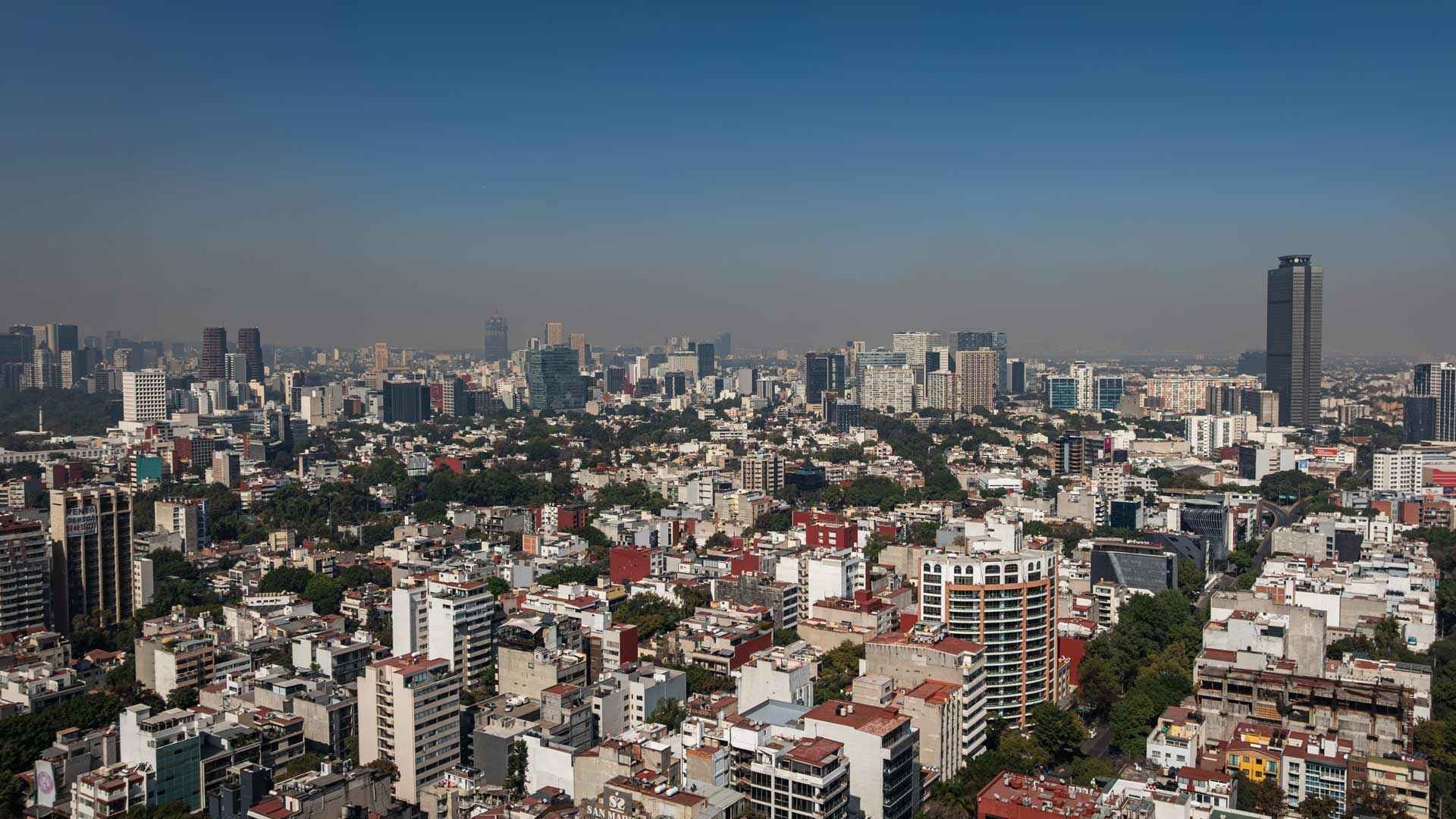 Panorámica de la CDMX