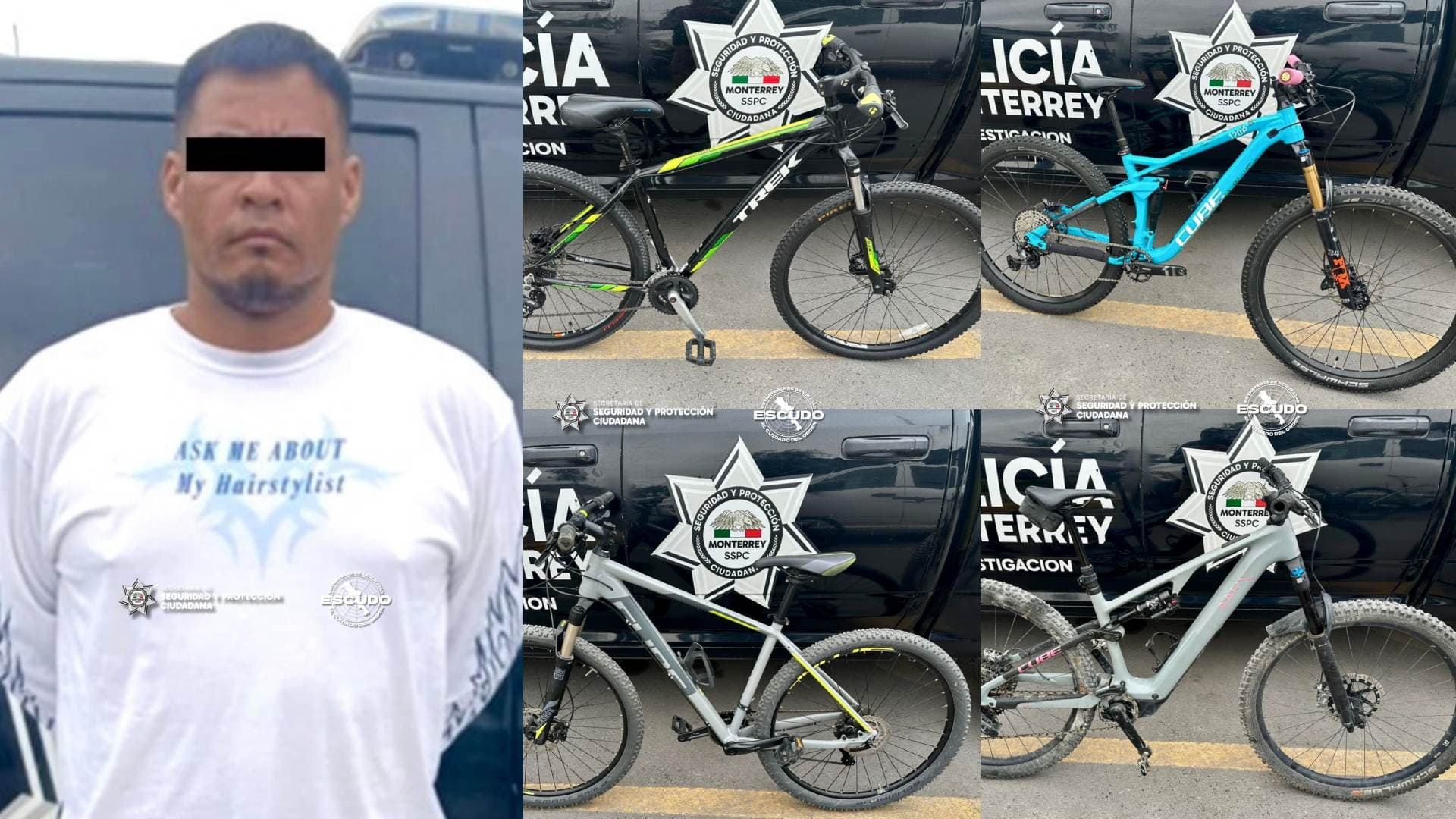 Detenido robo bicicletas
