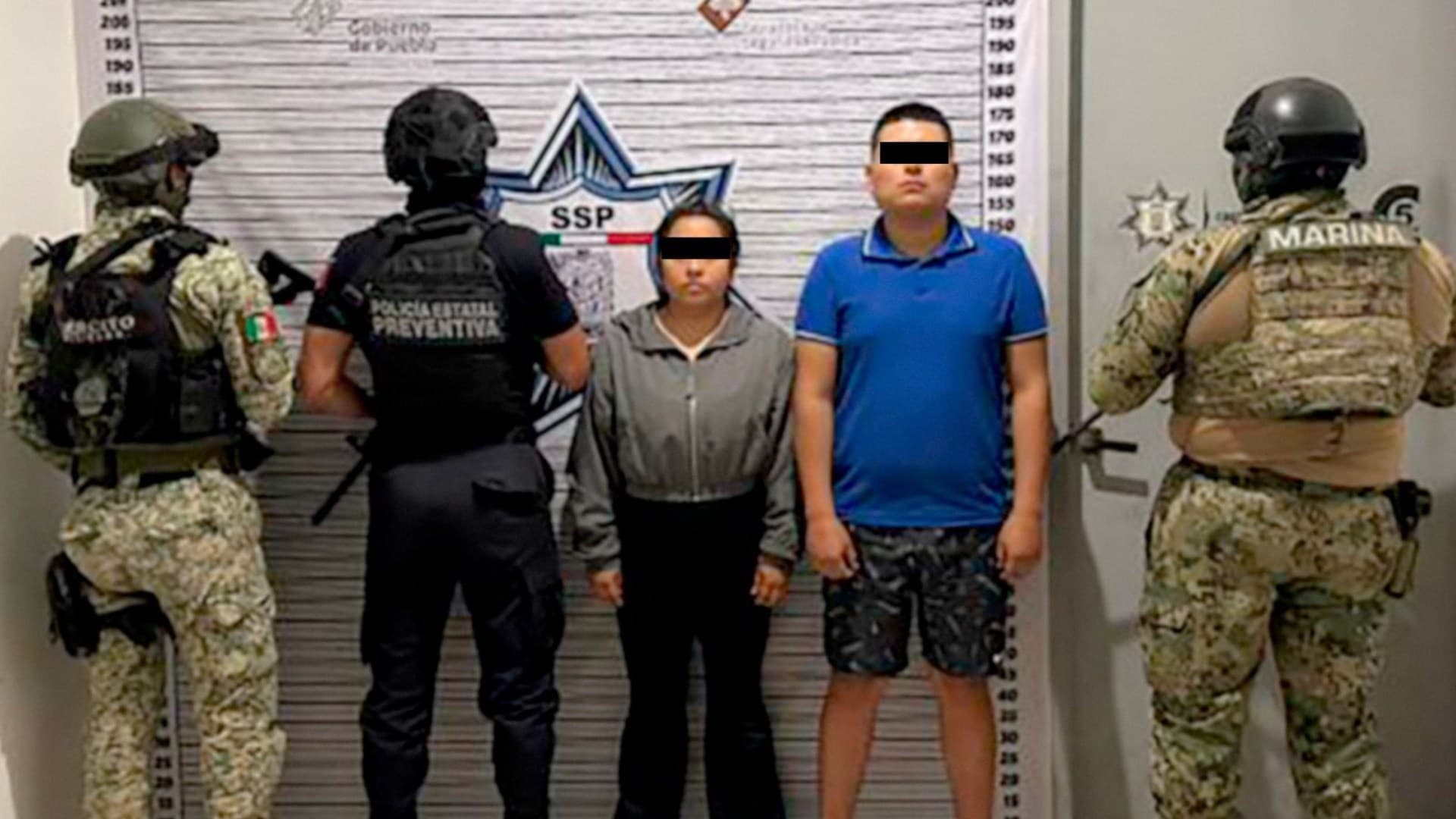 Detenidos Narcomenudistas Francisco N Dulce N Integrantes Grupo Delictivo Puebla