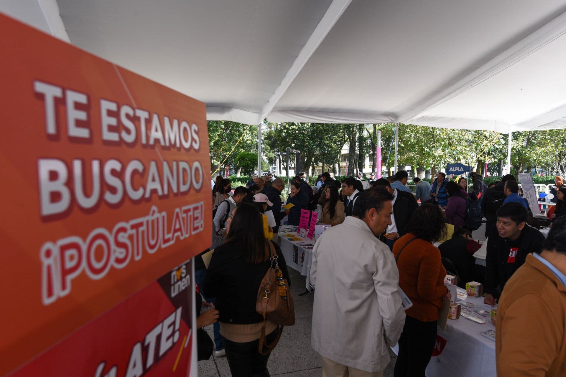 Feria de empleo en México