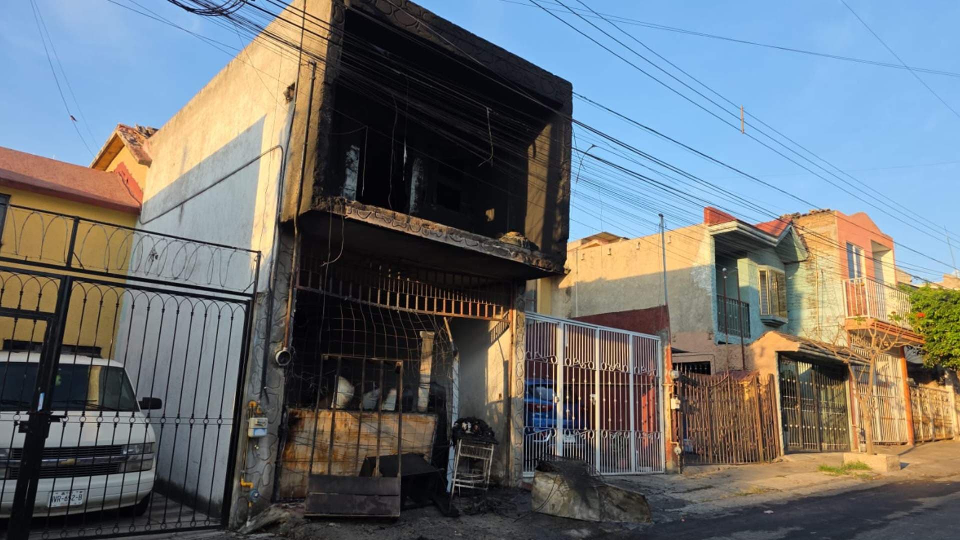 Casa incendio
