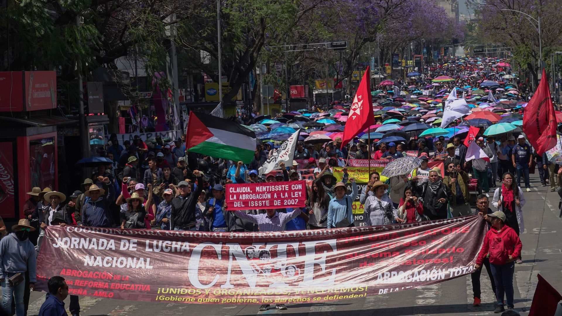 CNTE realizará megamarcha mayo 2026