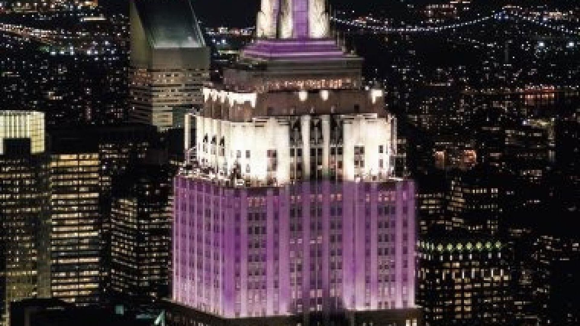 Empire State se ilumina para homenajear a Isabel II