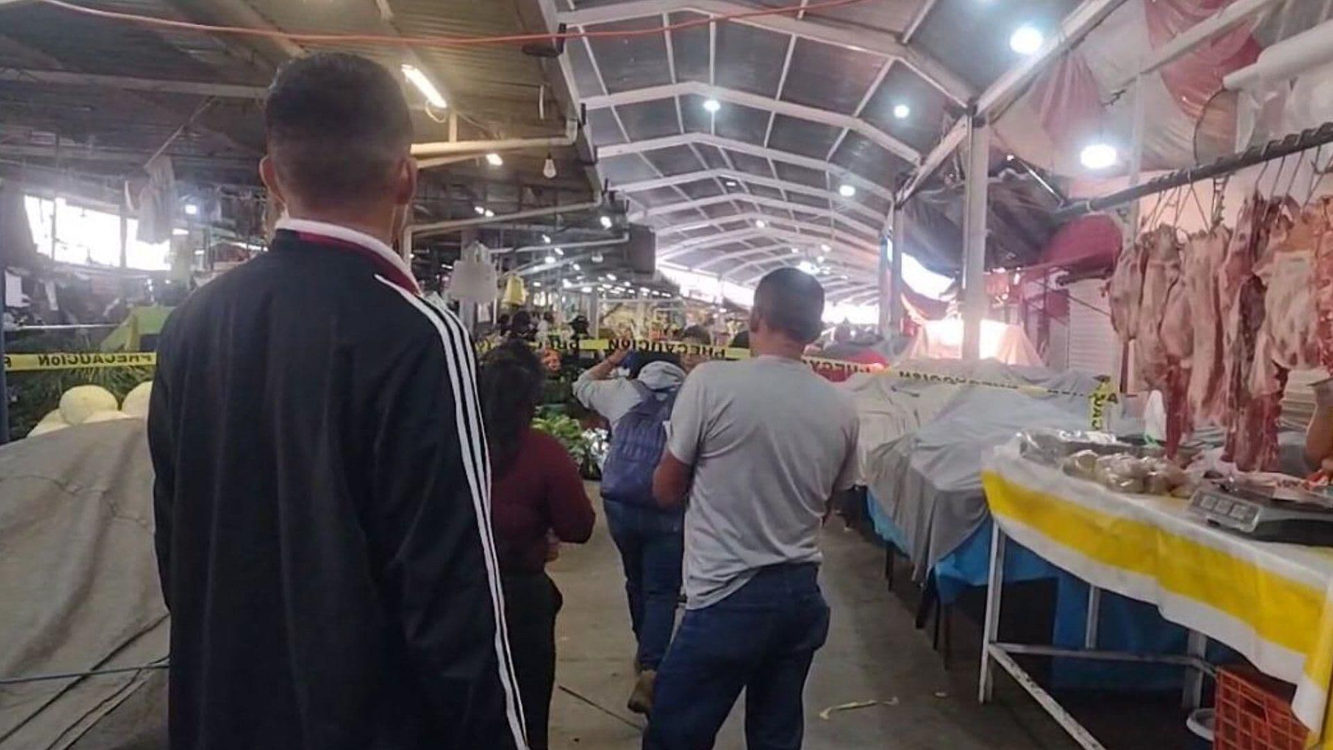 Asesinan a Comerciante en el Mercado “La Industria” en Ciudad Mendoza, Veracruz