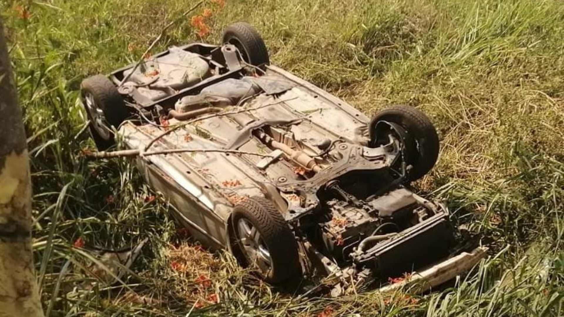 Volcadura Deja a Hombre Sin Vida en Autopista Cosoleacaque-Nuevo Teapa