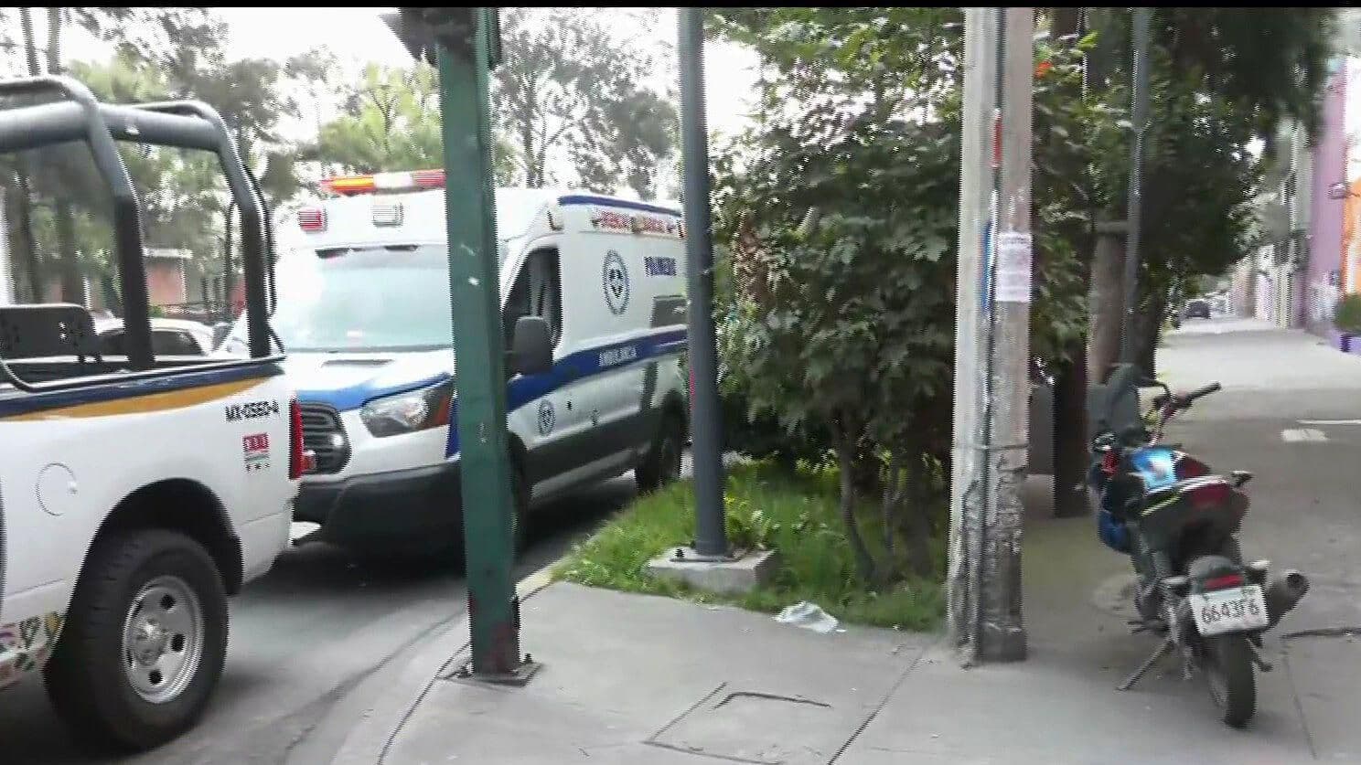 Motociclista se Accidenta en Eje 2 Norte, en la Col. Morelos, CDMX