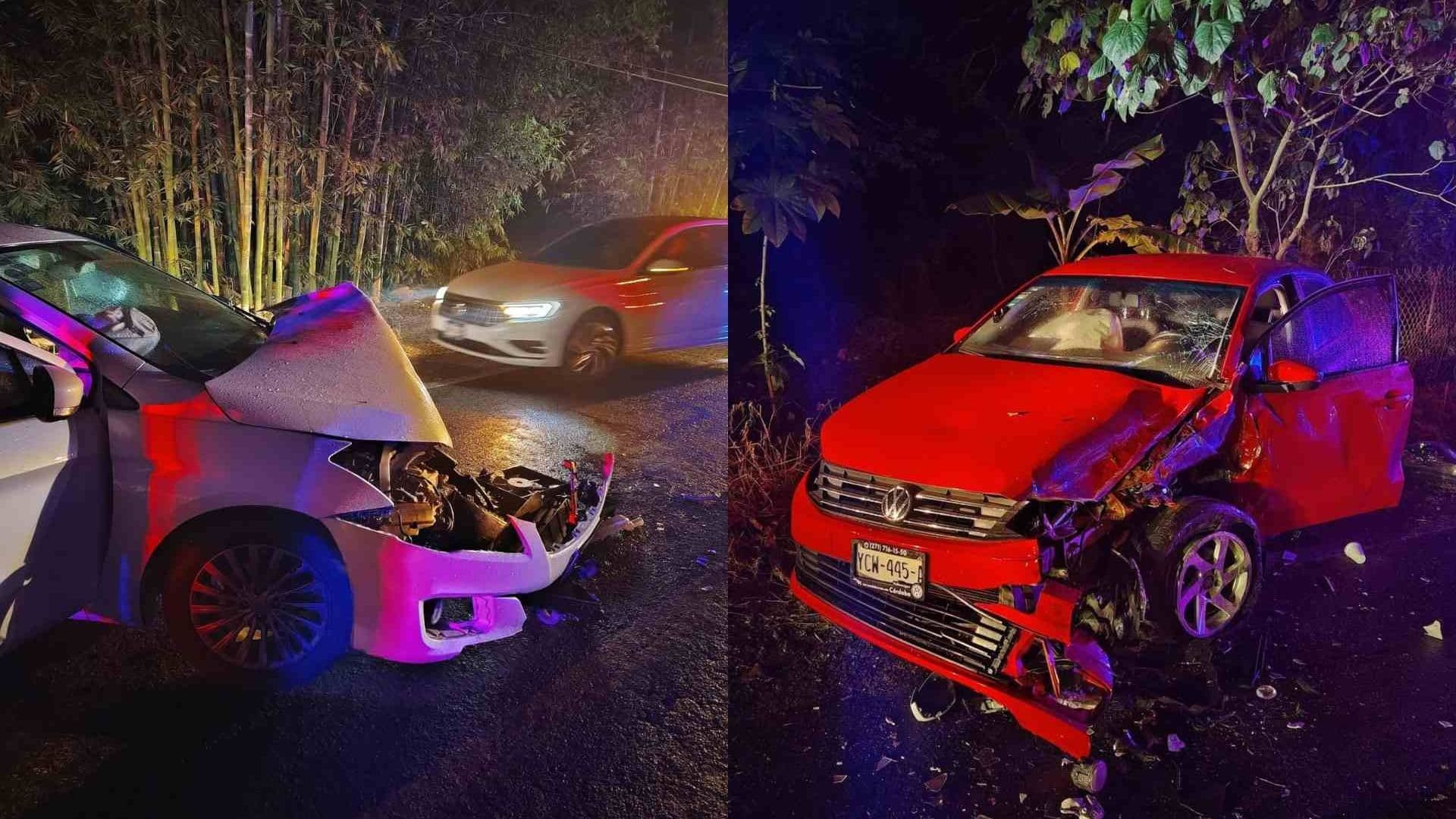 Cinco Personas Lesionadas tras Fuerte Accidente en la Carretera Fortín-Huatusco