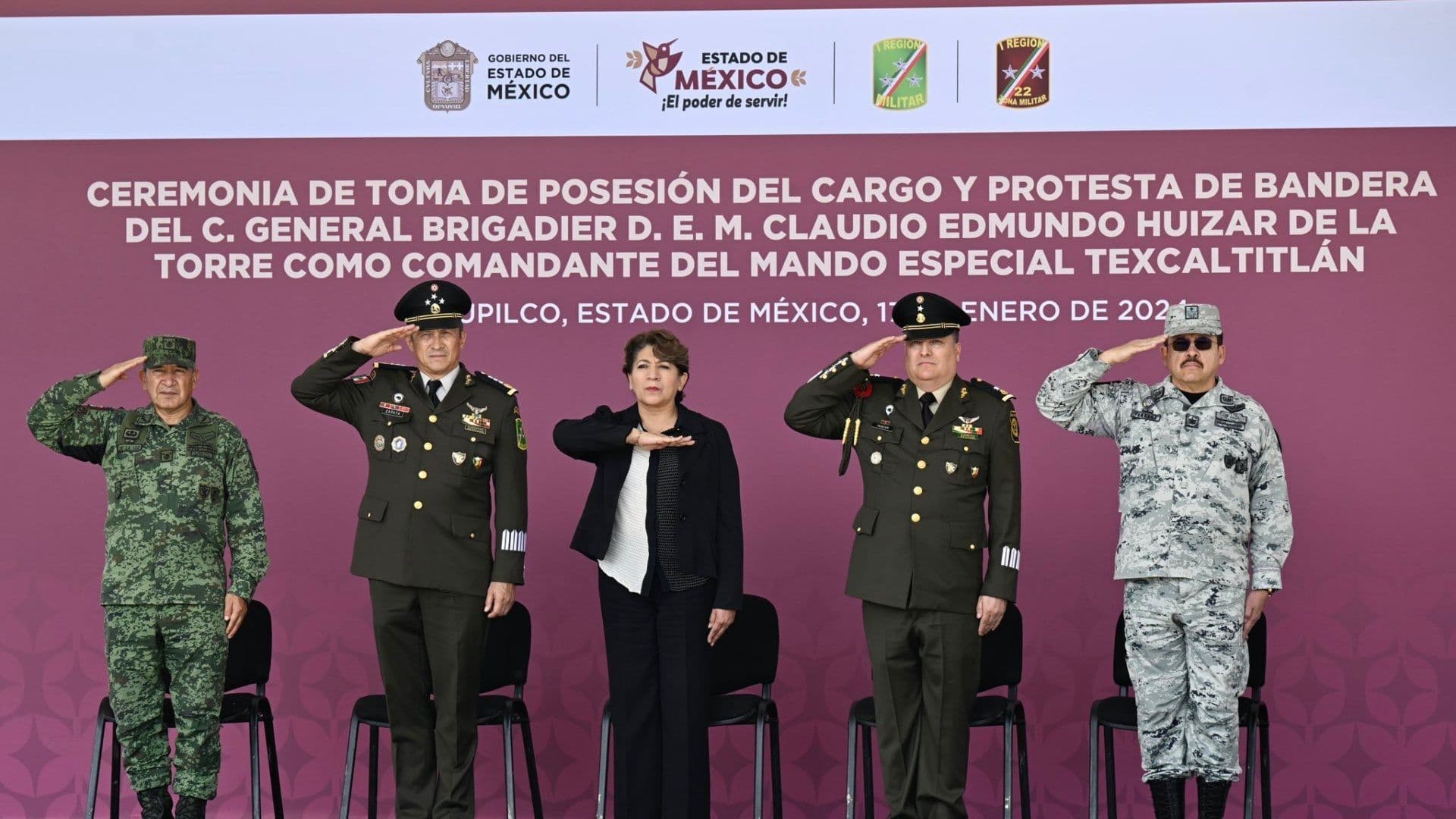 Gobierno Designa a Militar como Mando Especial para Seguridad de Texcaltitlán
