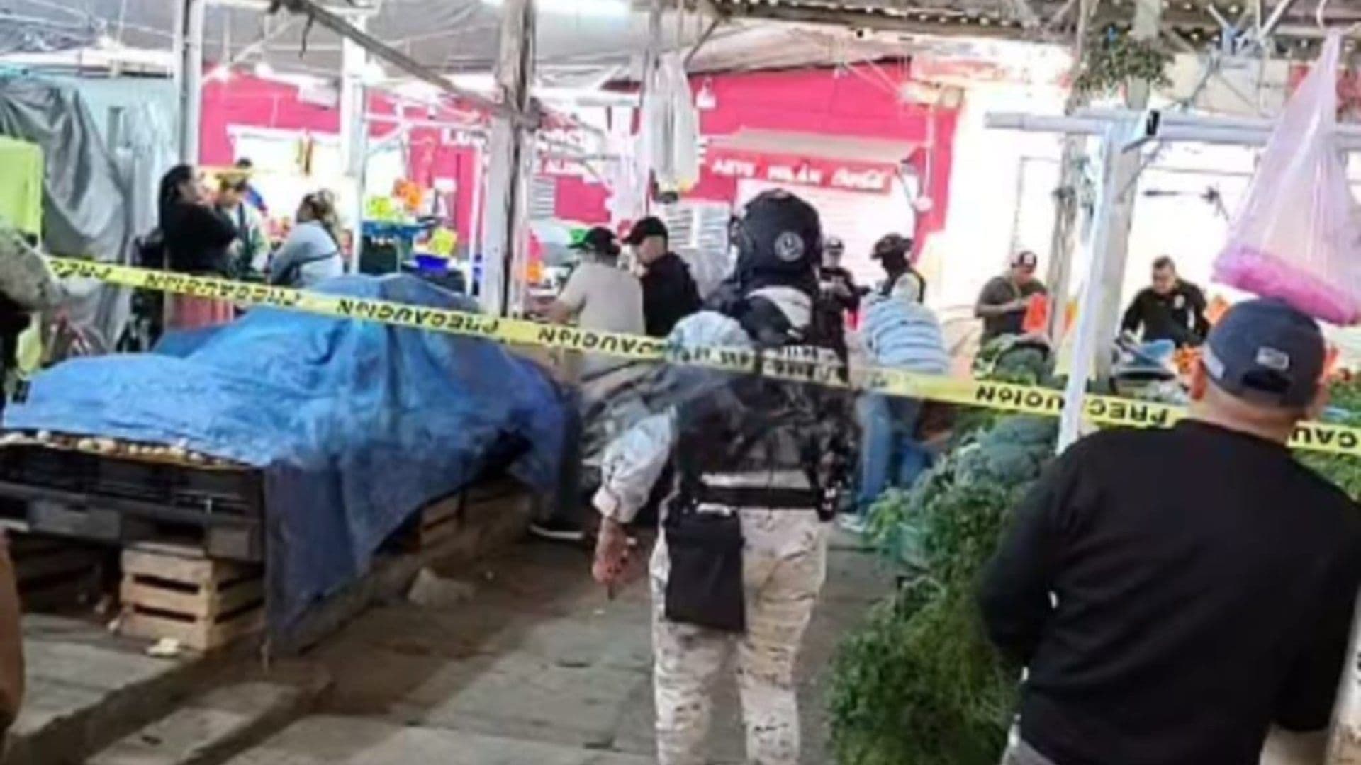 Asesinan a Disparos a Comerciante al Interior del Mercado “La Industria” en Ciudad Mendoza