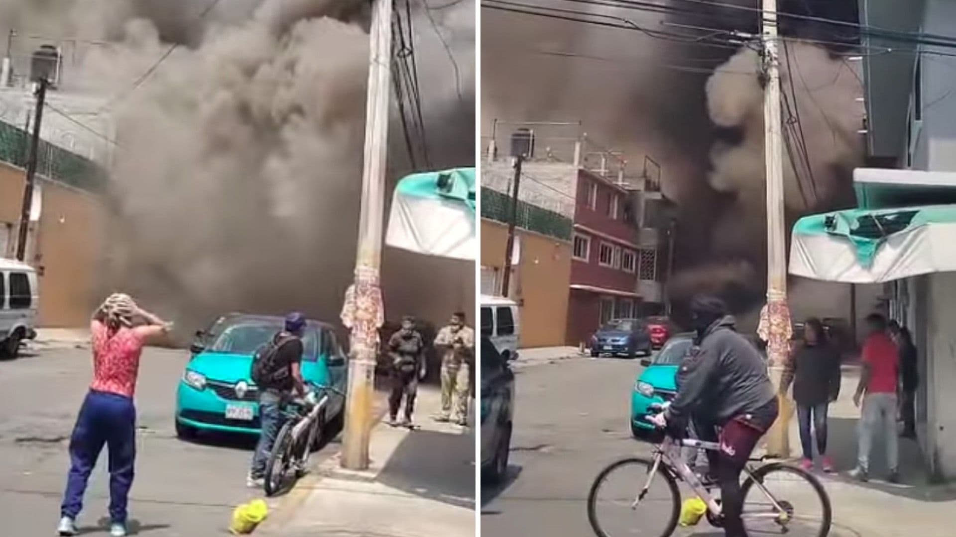 Reportan Fuerte Incendio en Fábrica de San Agustín, en Ecatepec, ¿Qué Pasó?