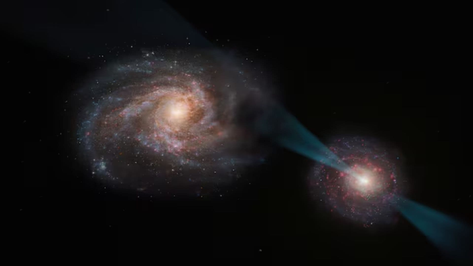 Batalla de Galaxias da un Vistazo de Cómo Será la Colisión entre la Vía Láctea y Andrómeda