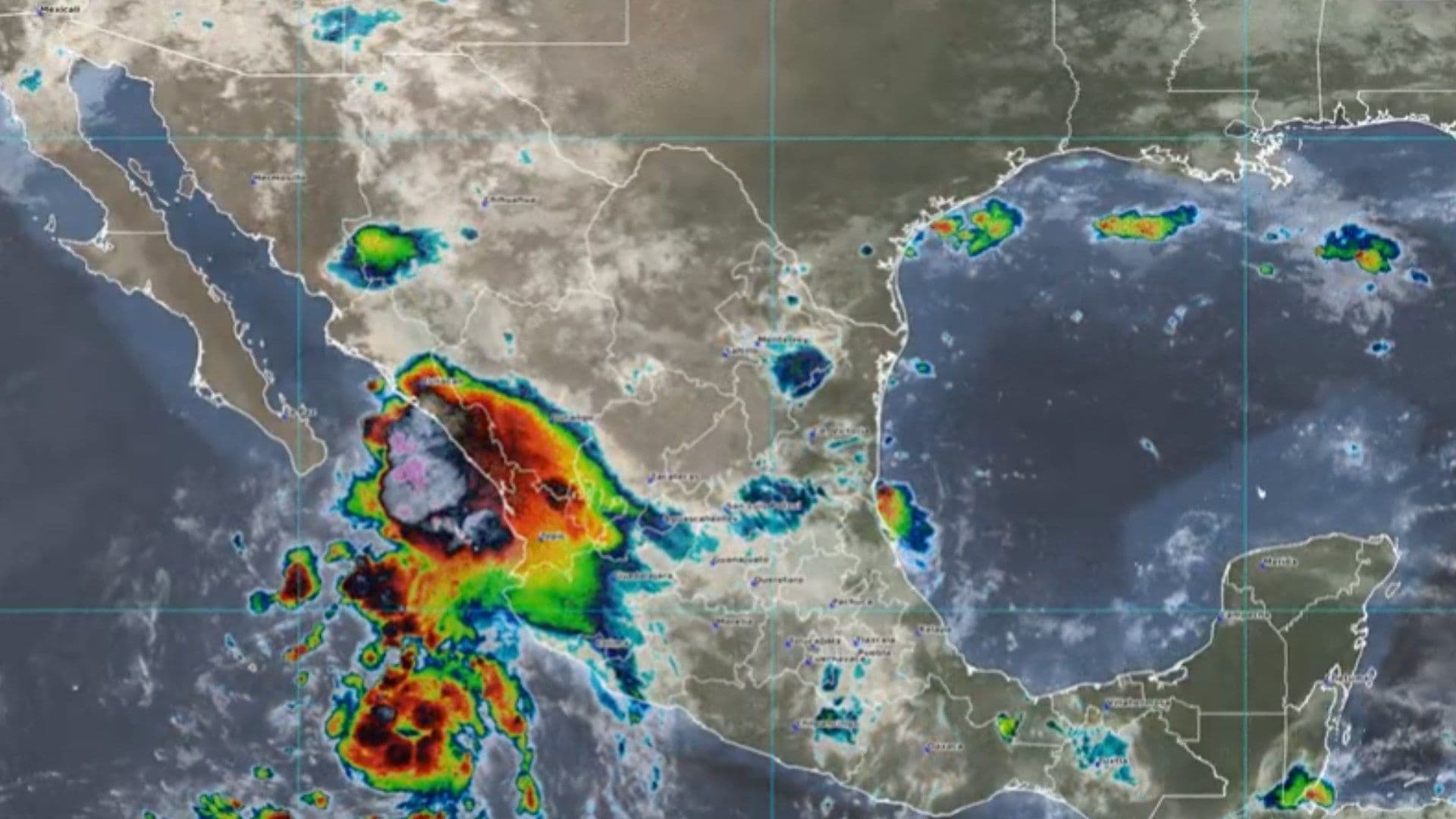 Se Forma la Tormenta Tropical Lorena: Aviso de Conagua por Trayectoria y Estados Afectados