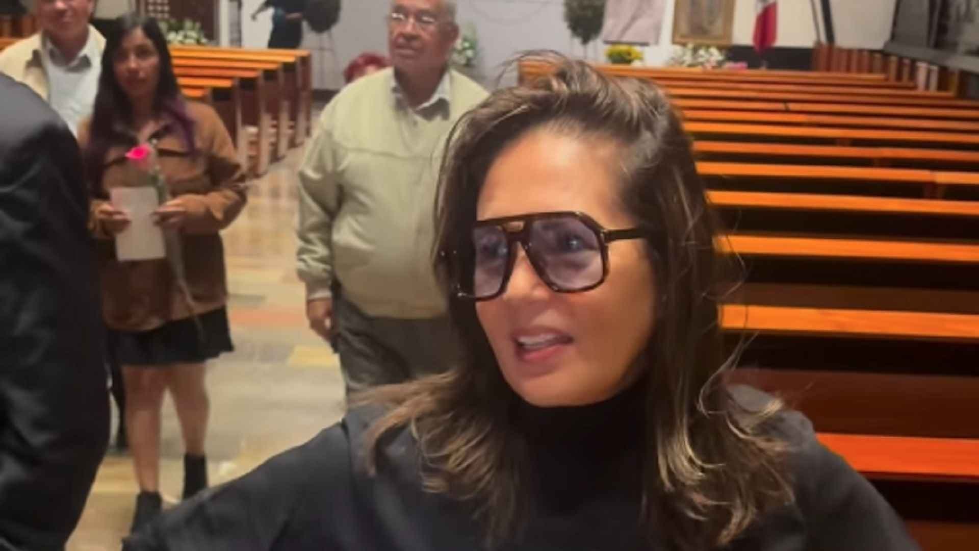 "Aprovecho Cada Día": Yolanda Andrade Reaparece en Misa en Honor a Silvia Pinal
