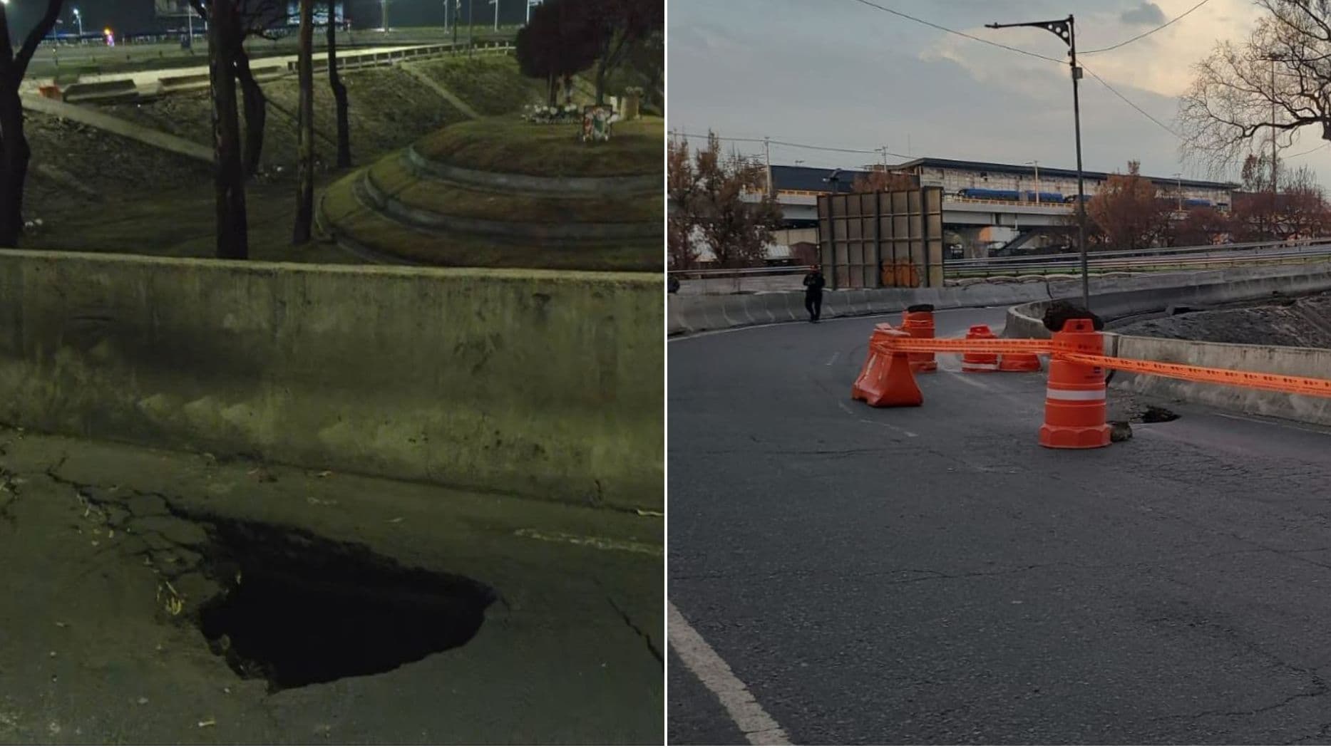 Se Abre Grieta en Puente de la Concordia, Lugar Donde Ocurrió la Explosión de Pipa en Iztapalapa