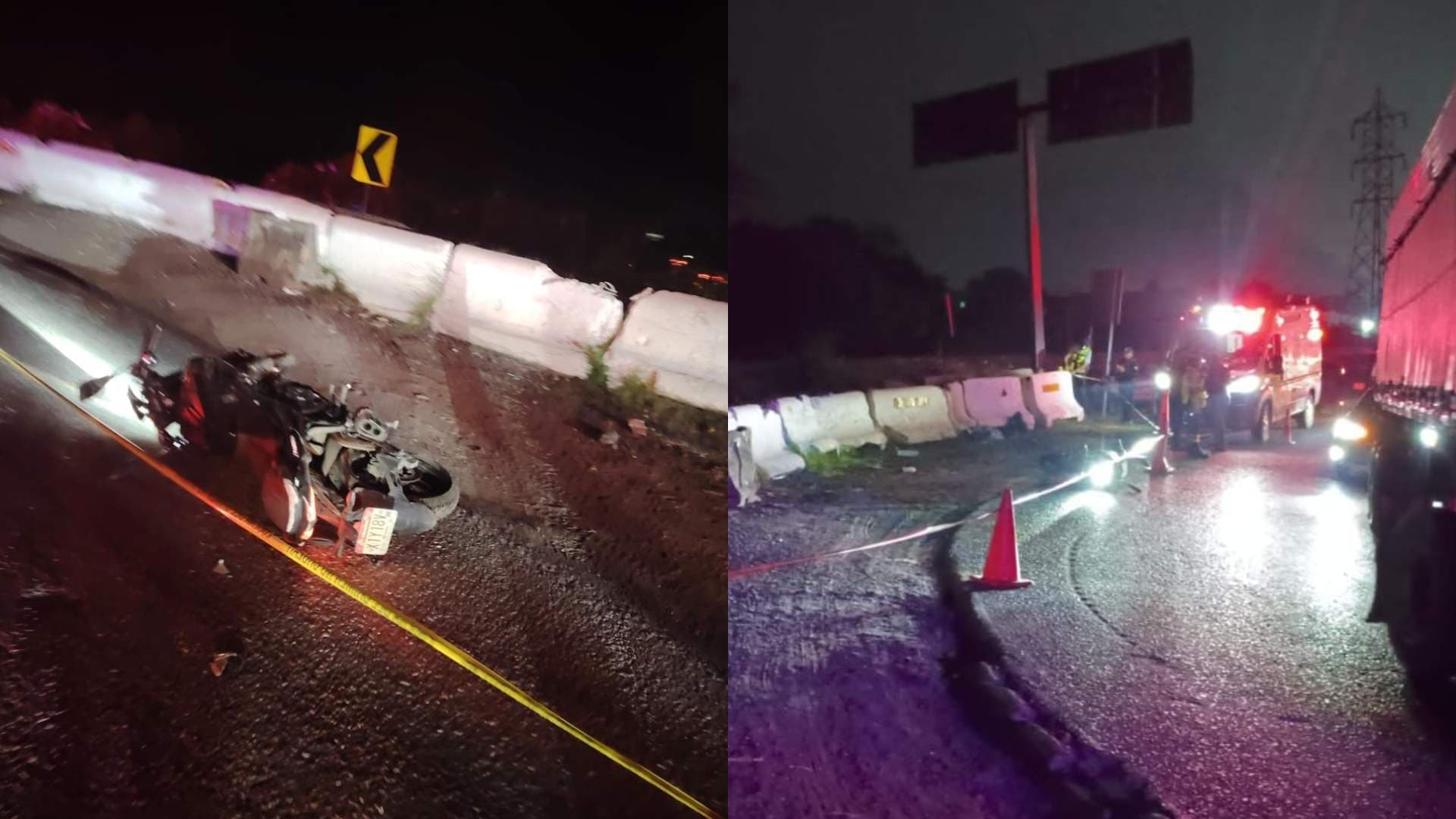 Muere Motociclista tras Derrapar en Autopista Ciudad Mendoza-Orizaba