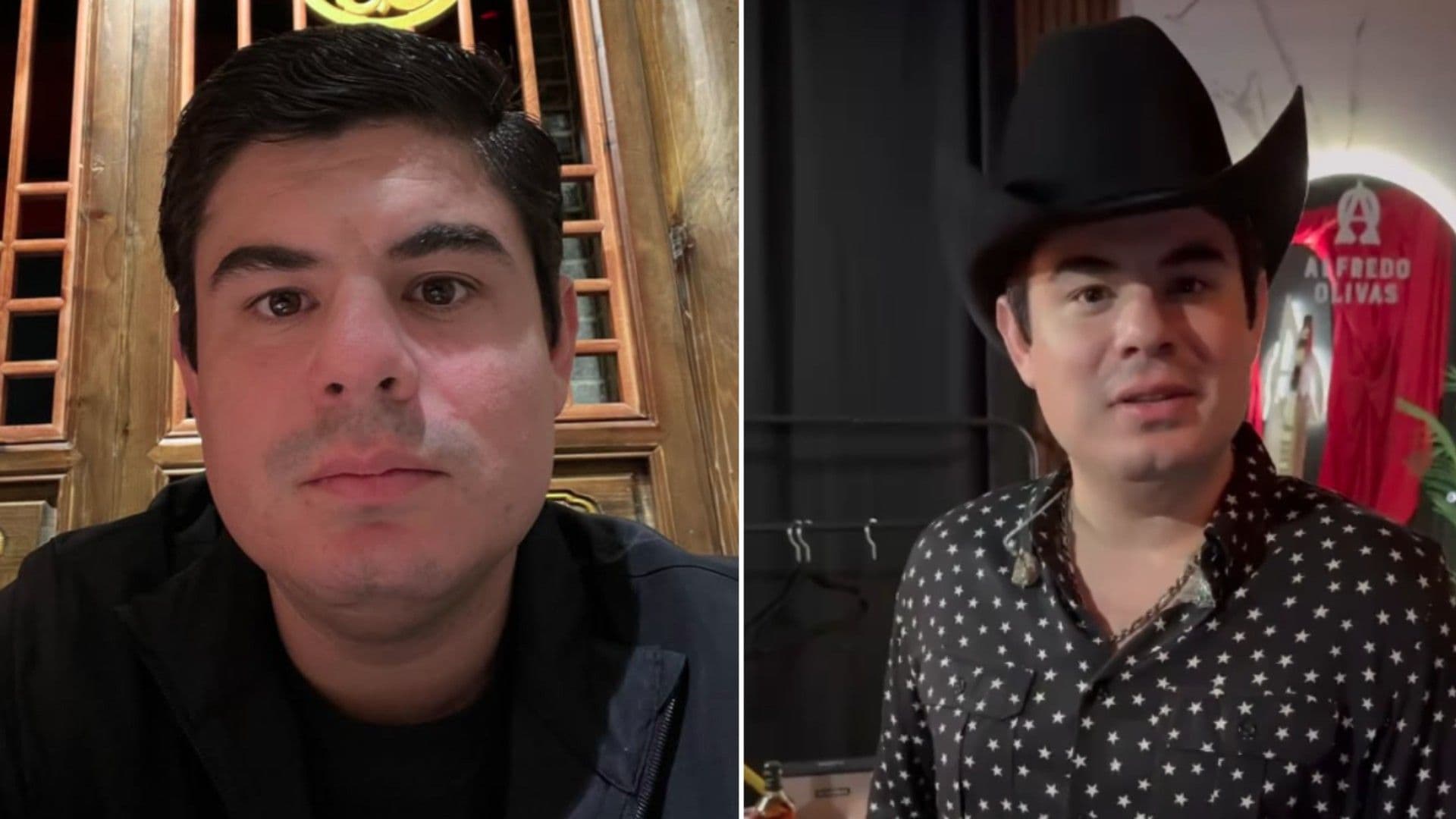 Así Reaccionó el Cantante Alfredo Olivas al Supuesto Atentado en Tamaulipas