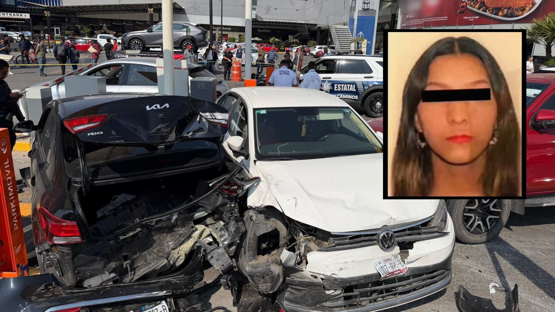 Fue Detenida Luz María "N" por Homicidio Culposo de Dos Mujeres en Vía Atlixcáyotl de Puebla