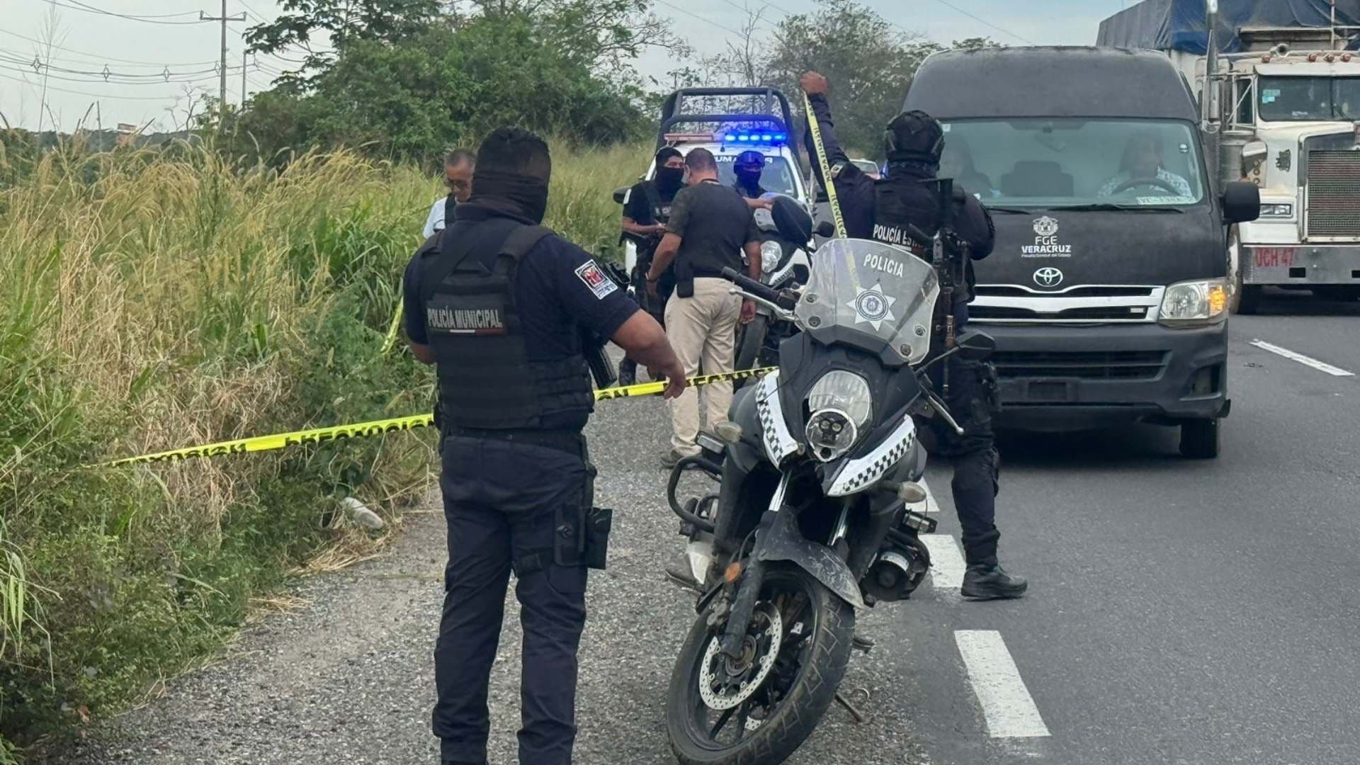 Encuentran Cuerpo en Autopista Cosoleacaque-Nuevo Teapa