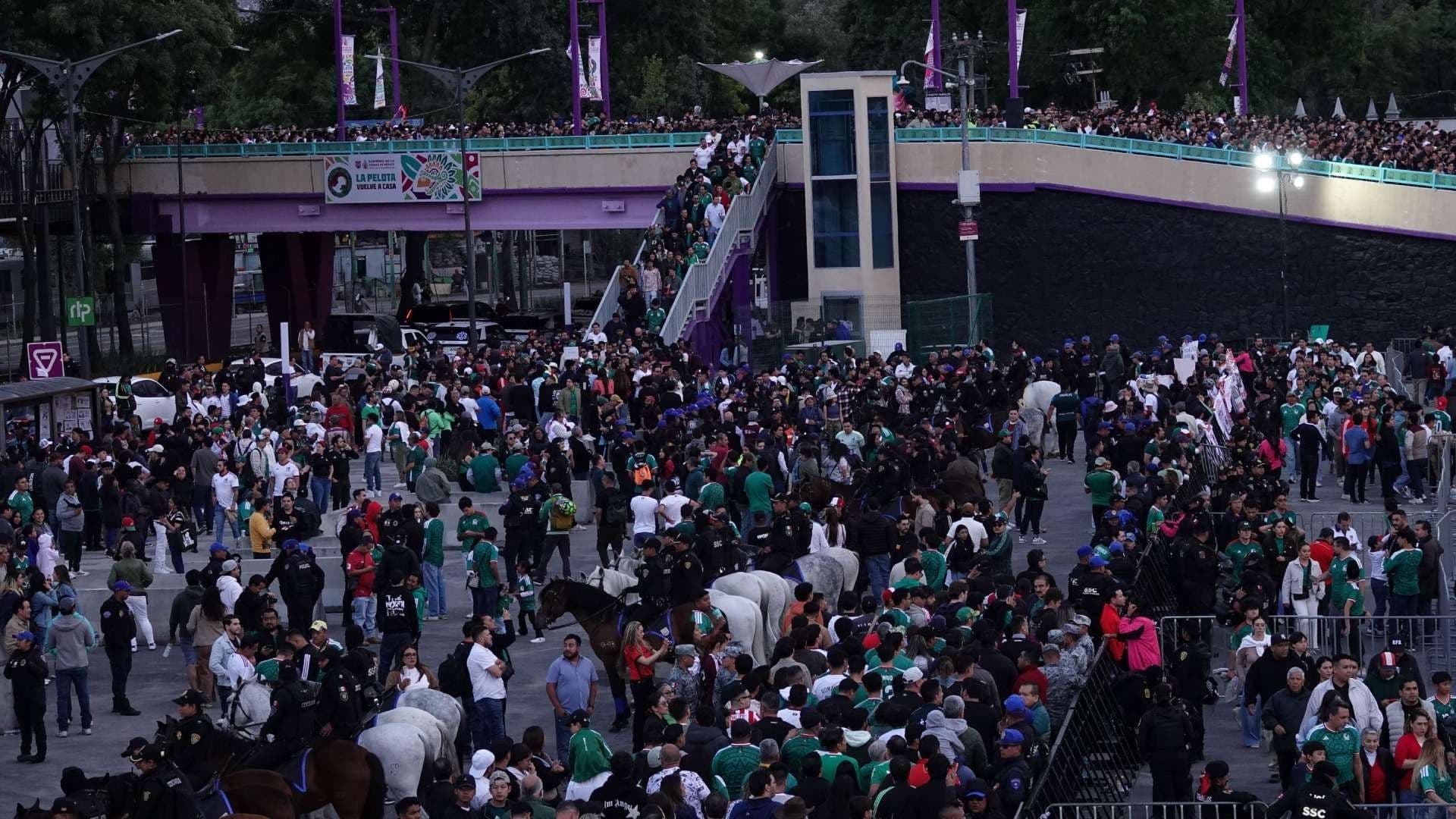 Detallan Saldo de Operativo por México vs Portugal Con Asistencia de Miles de Fans