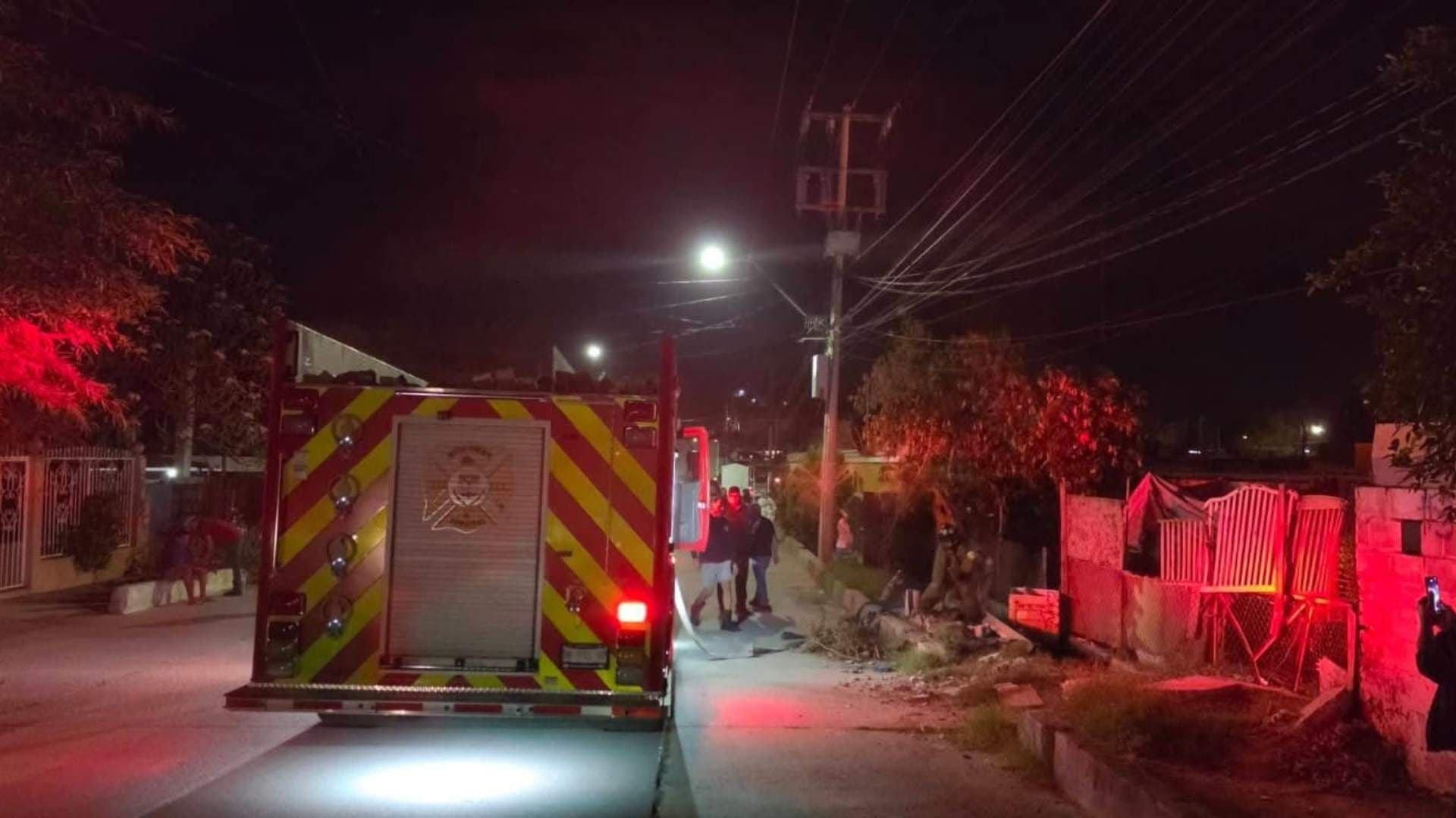 Incendio Deja Daños Materiales en Vivienda de Colonia El Ranchito de Hermosillo, Sonora