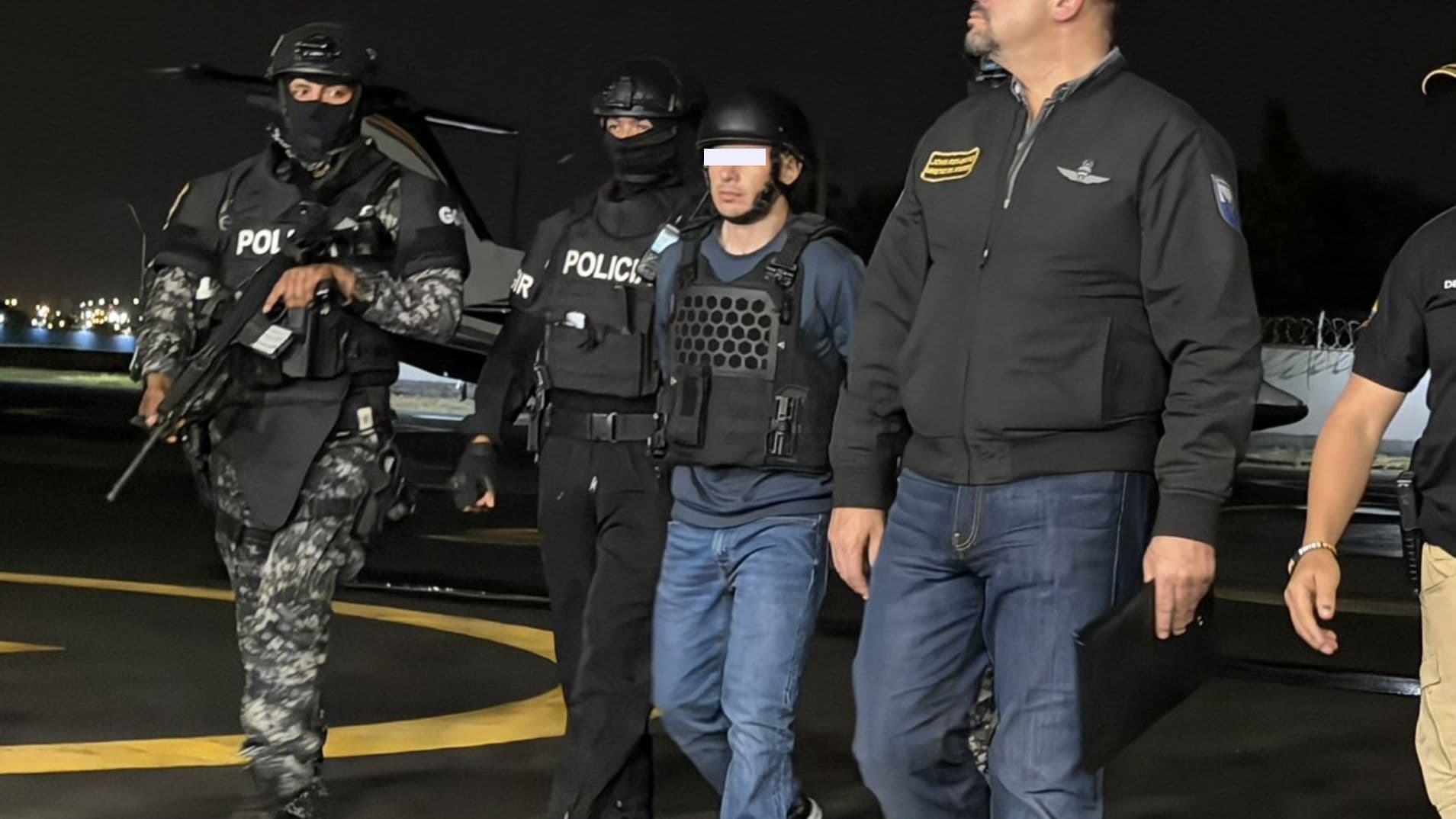 Llega a Ecuador ‘Lobo Menor’ y lo Recluyen en Prisión de Máxima Seguridad