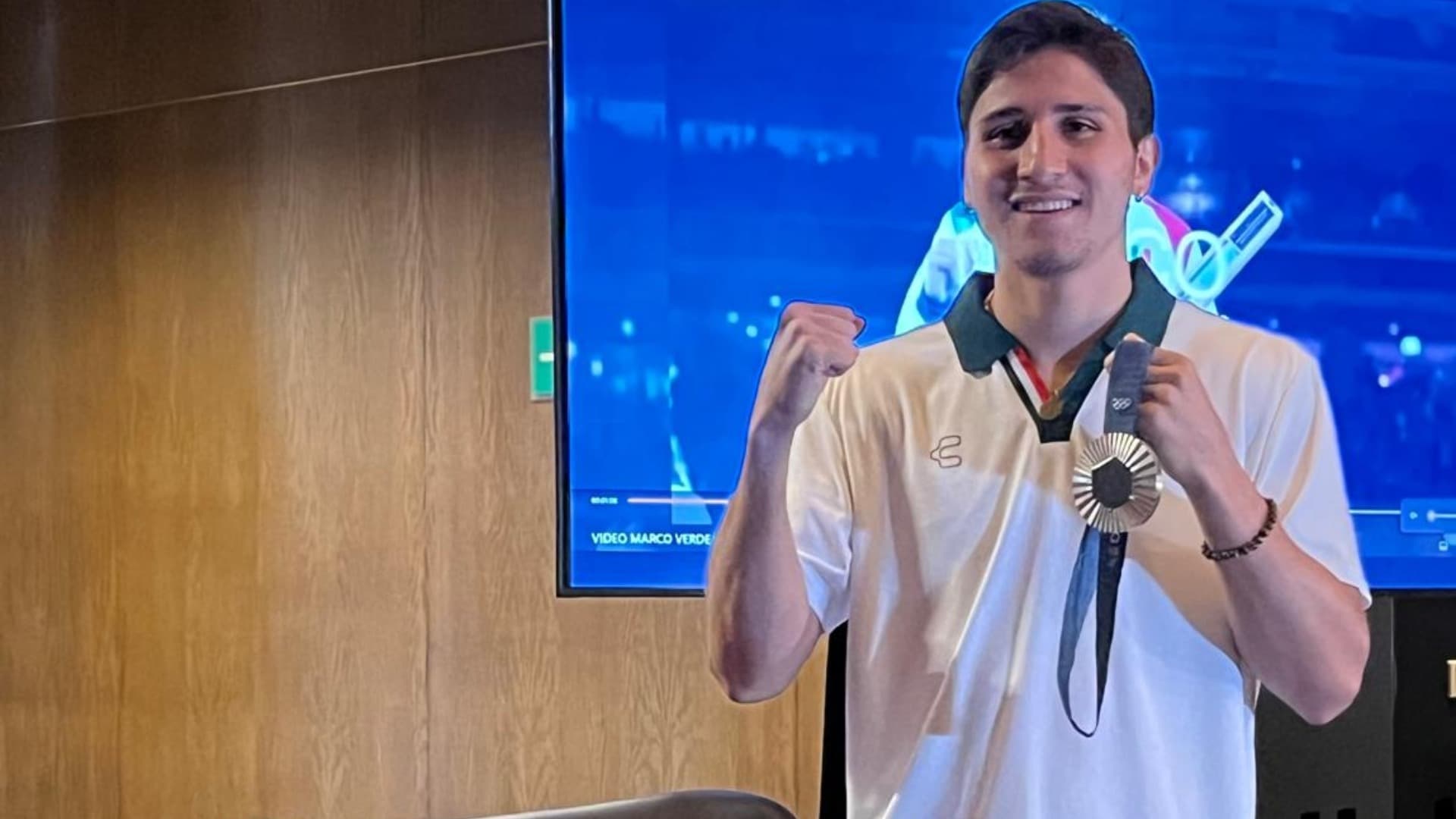 Medallista Marco Verde: "Que las Futuras Generaciones Vean que ¡Sí se Puede!"